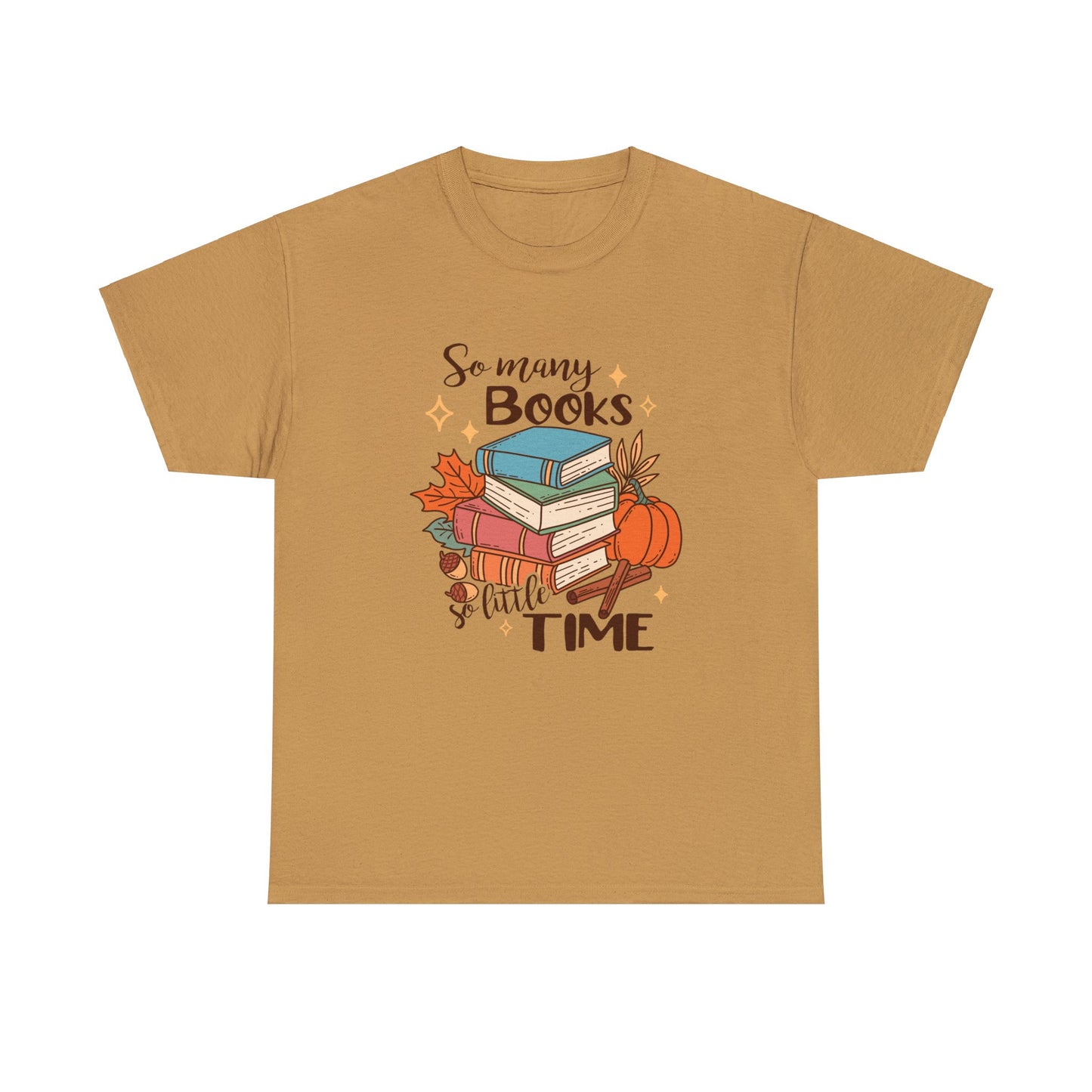 So Many Books - Unisex Heavy Cotton Tee