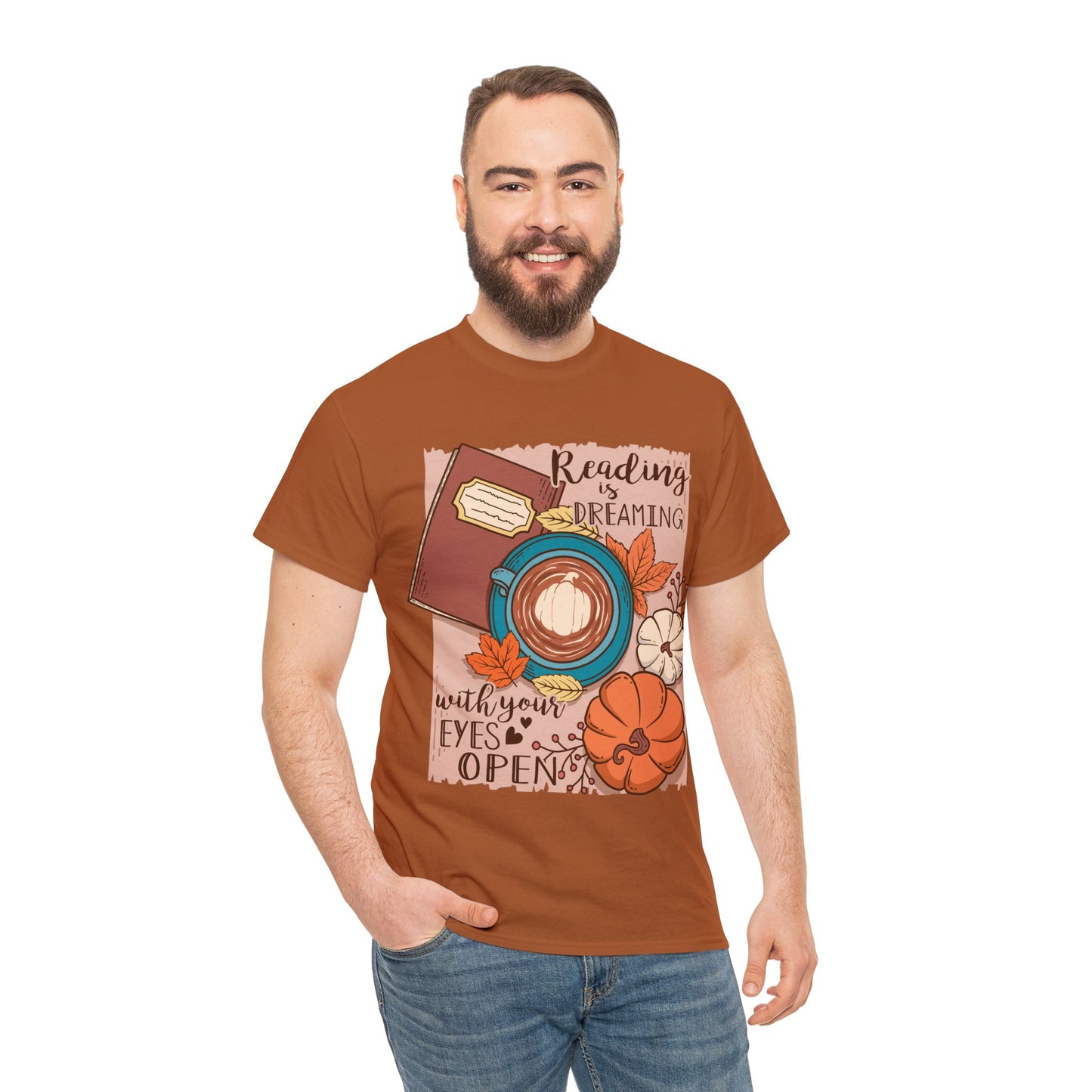 Reading is Dreaming - Unisex Heavy Cotton Tee