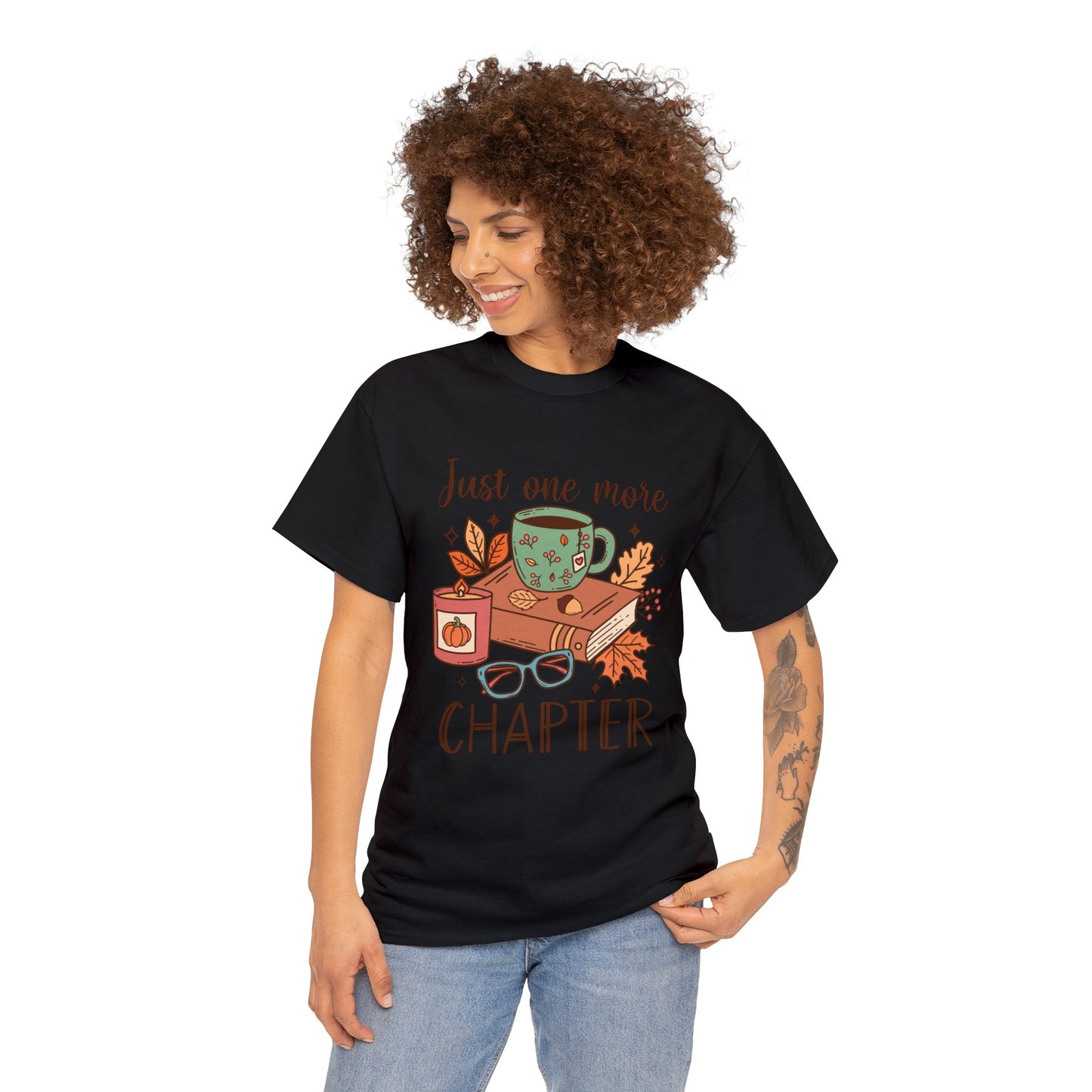 Just One More Chapter - Unisex Heavy Cotton Tee