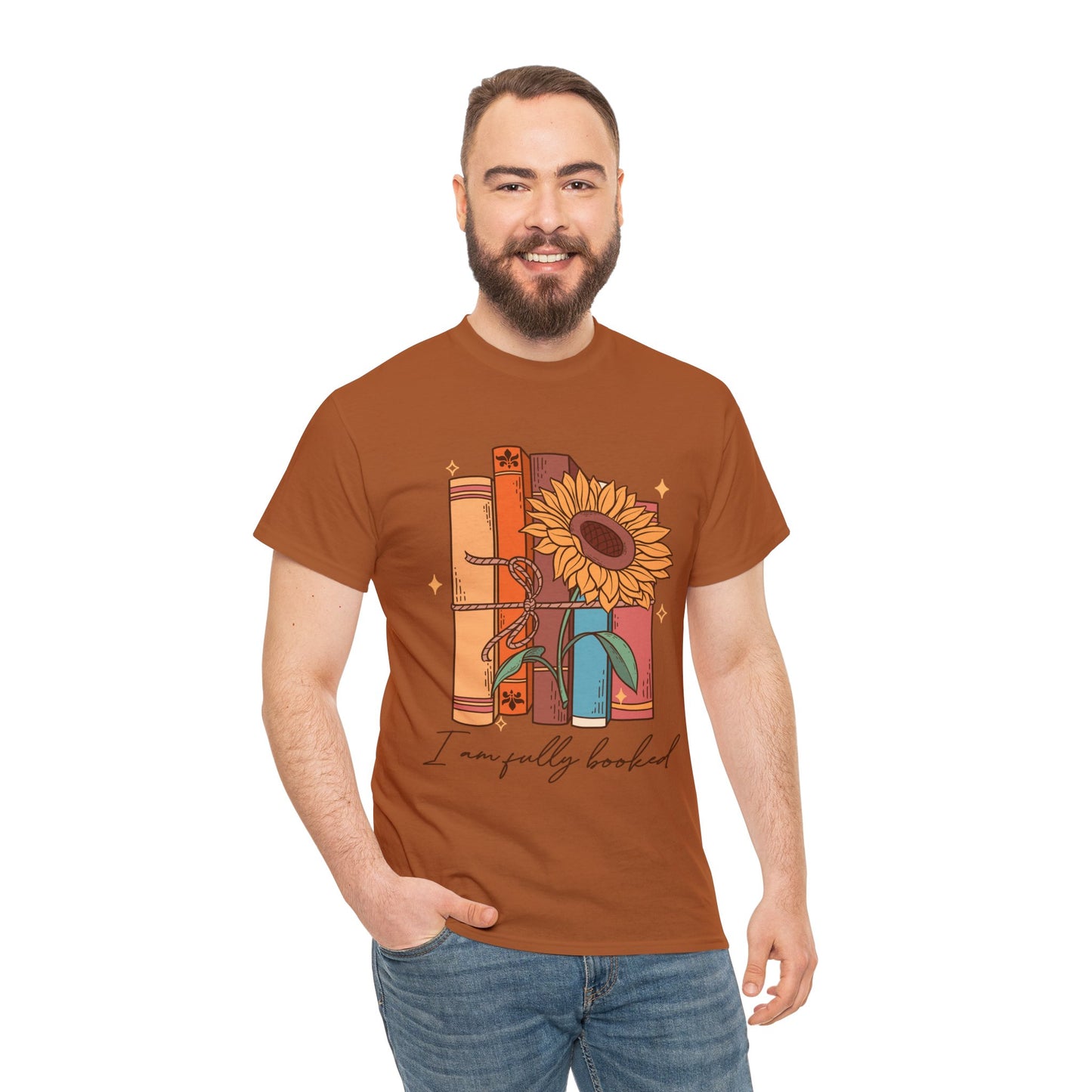 I am Fully Booked - Unisex Heavy Cotton Tee