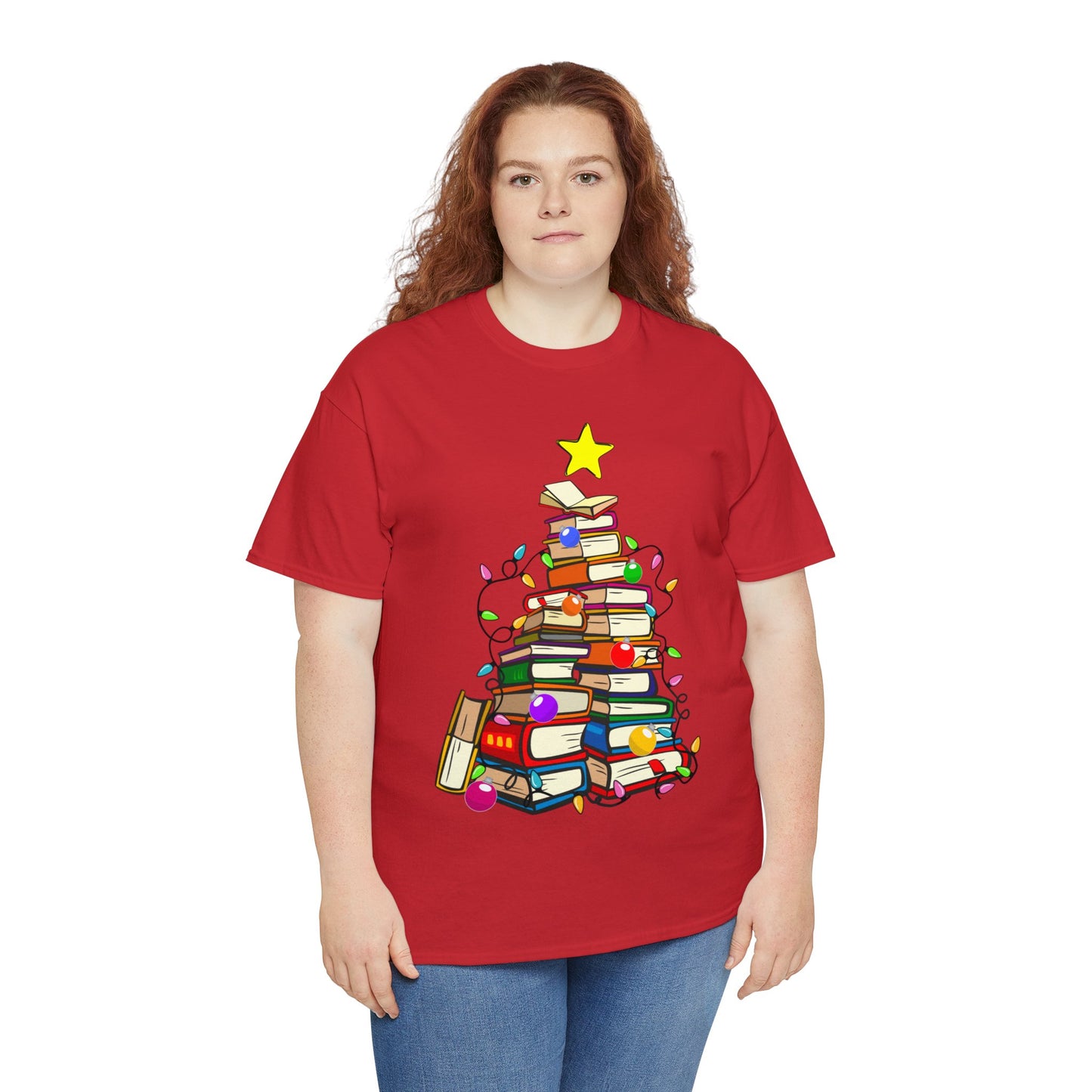 Book Christmas - Unisex Heavy Cotton Tee