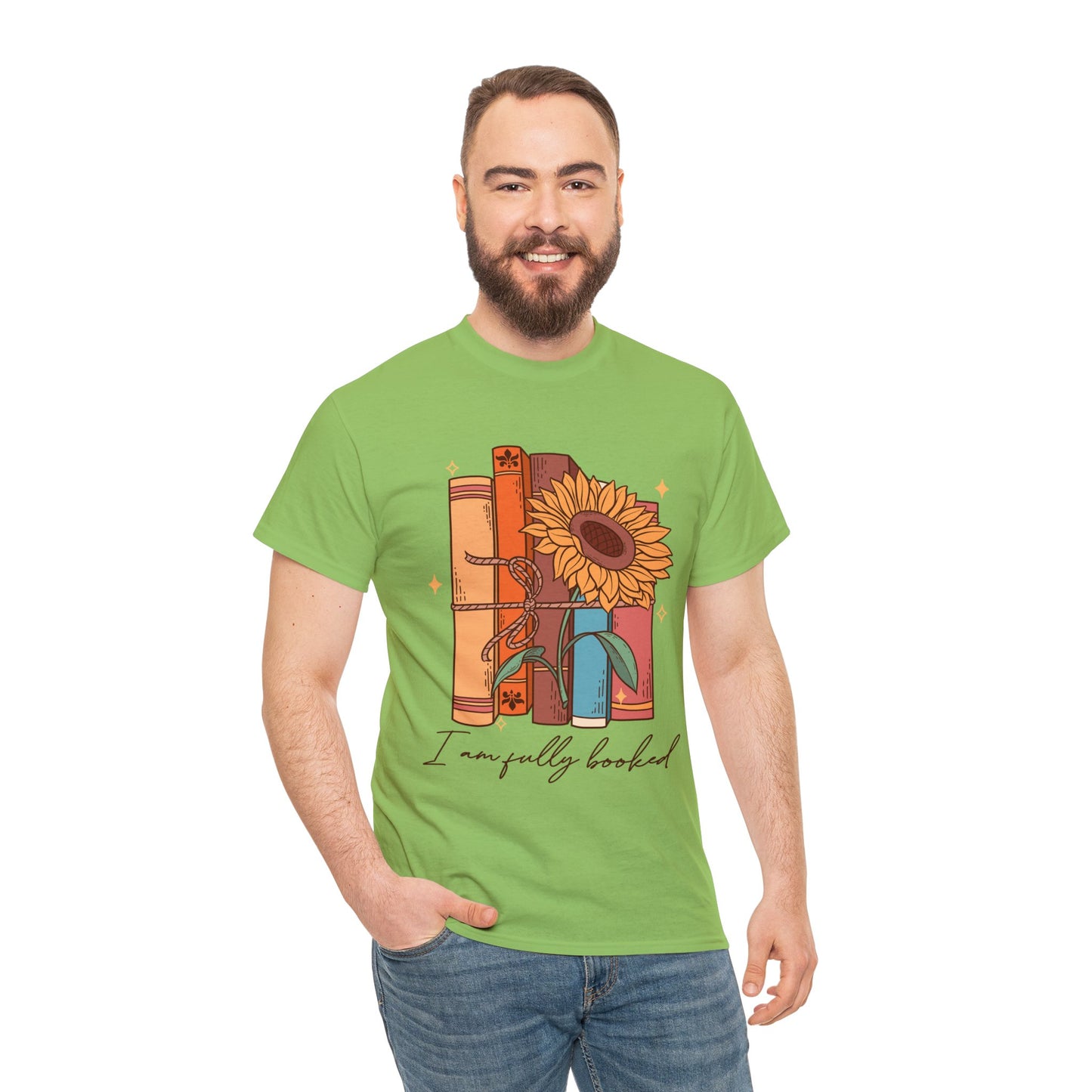 I am Fully Booked - Unisex Heavy Cotton Tee