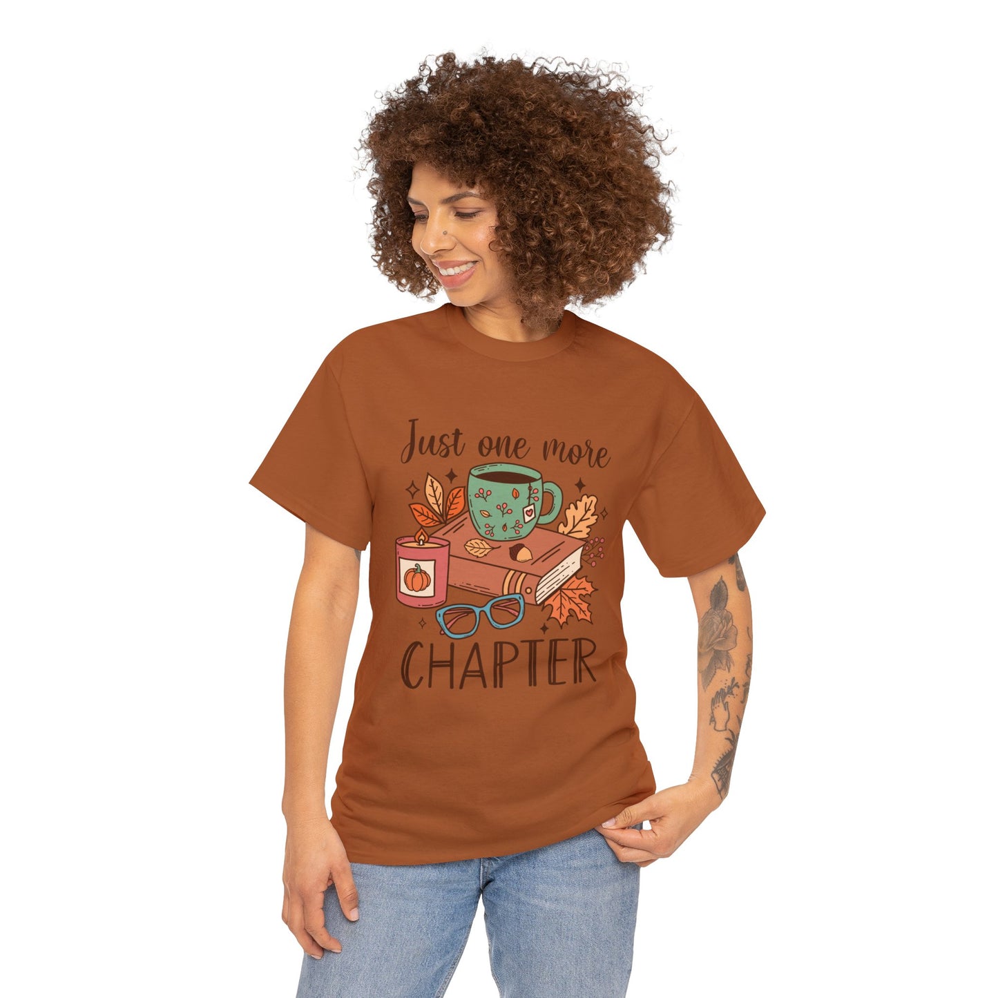 Just One More Chapter - Unisex Heavy Cotton Tee