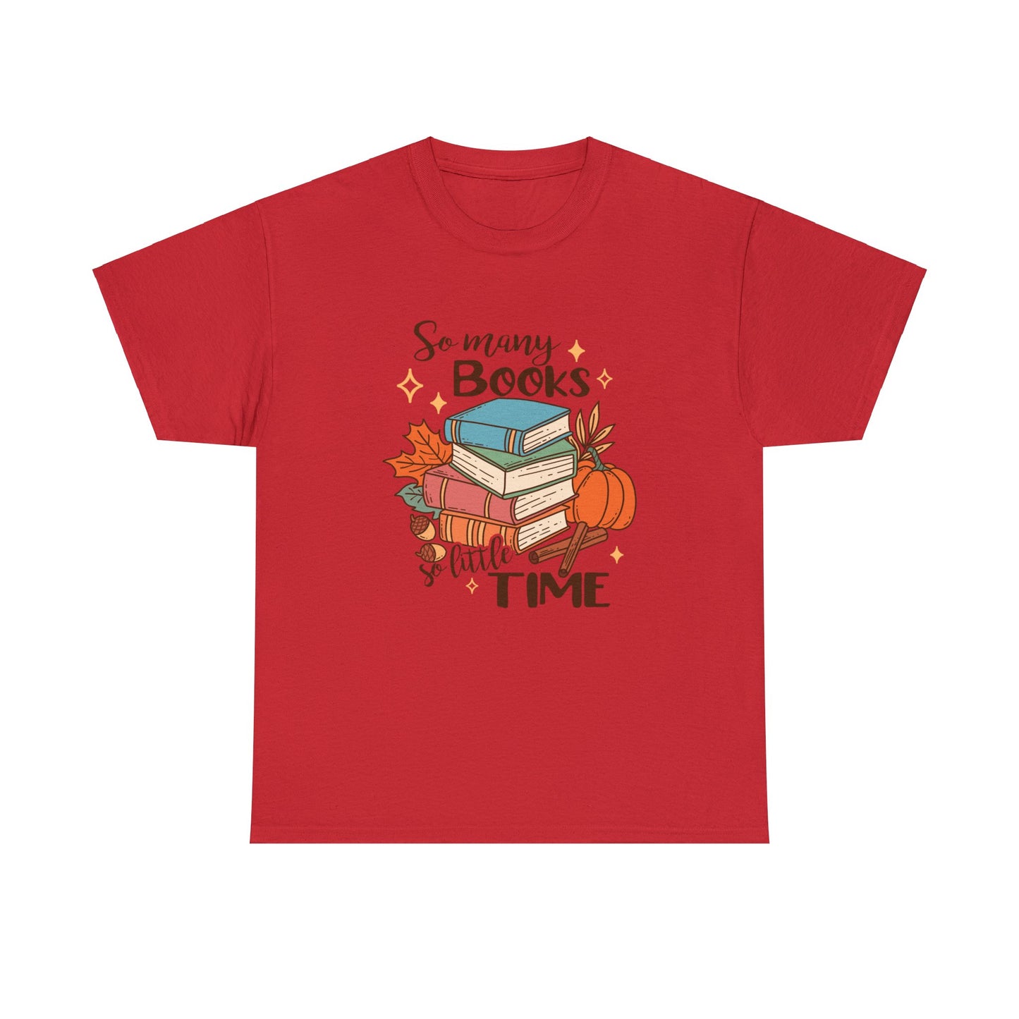 So Many Books - Unisex Heavy Cotton Tee