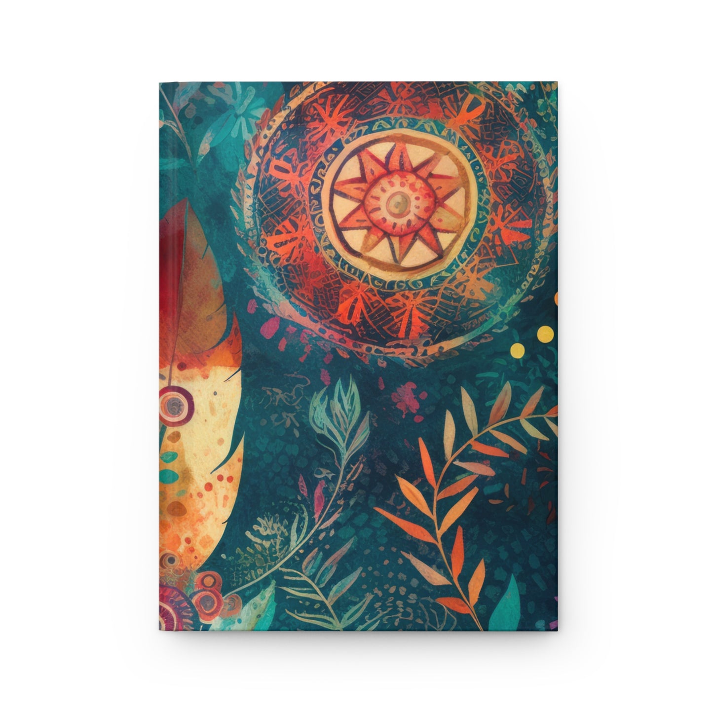 Bohemian Watercolor02 - Hardcover Journal Matte