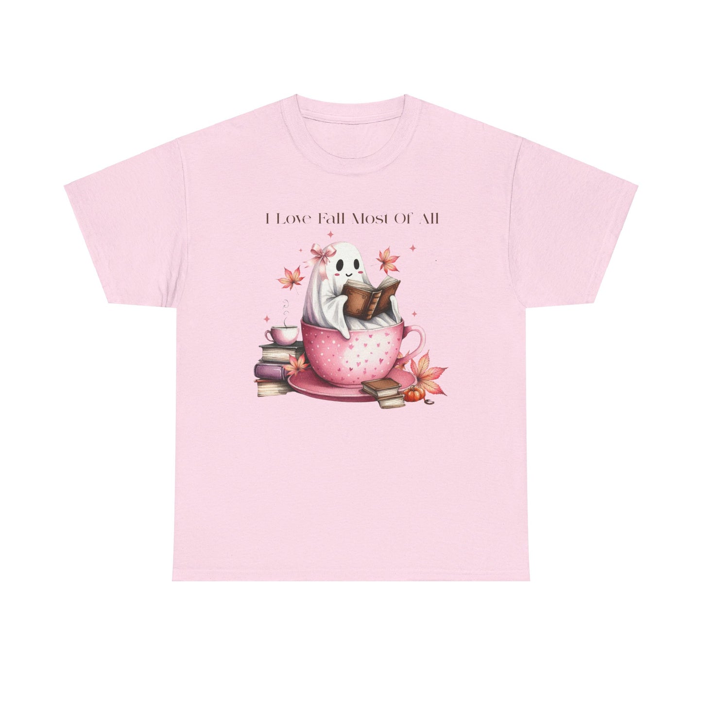 Tea Cup Boo - Unisex Heavy Cotton Tee