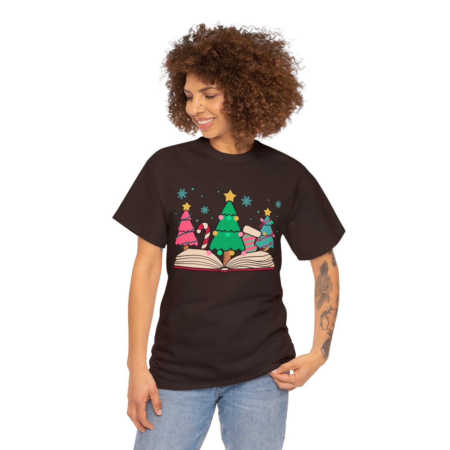 Christmas Trees - Unisex Heavy Cotton Tee