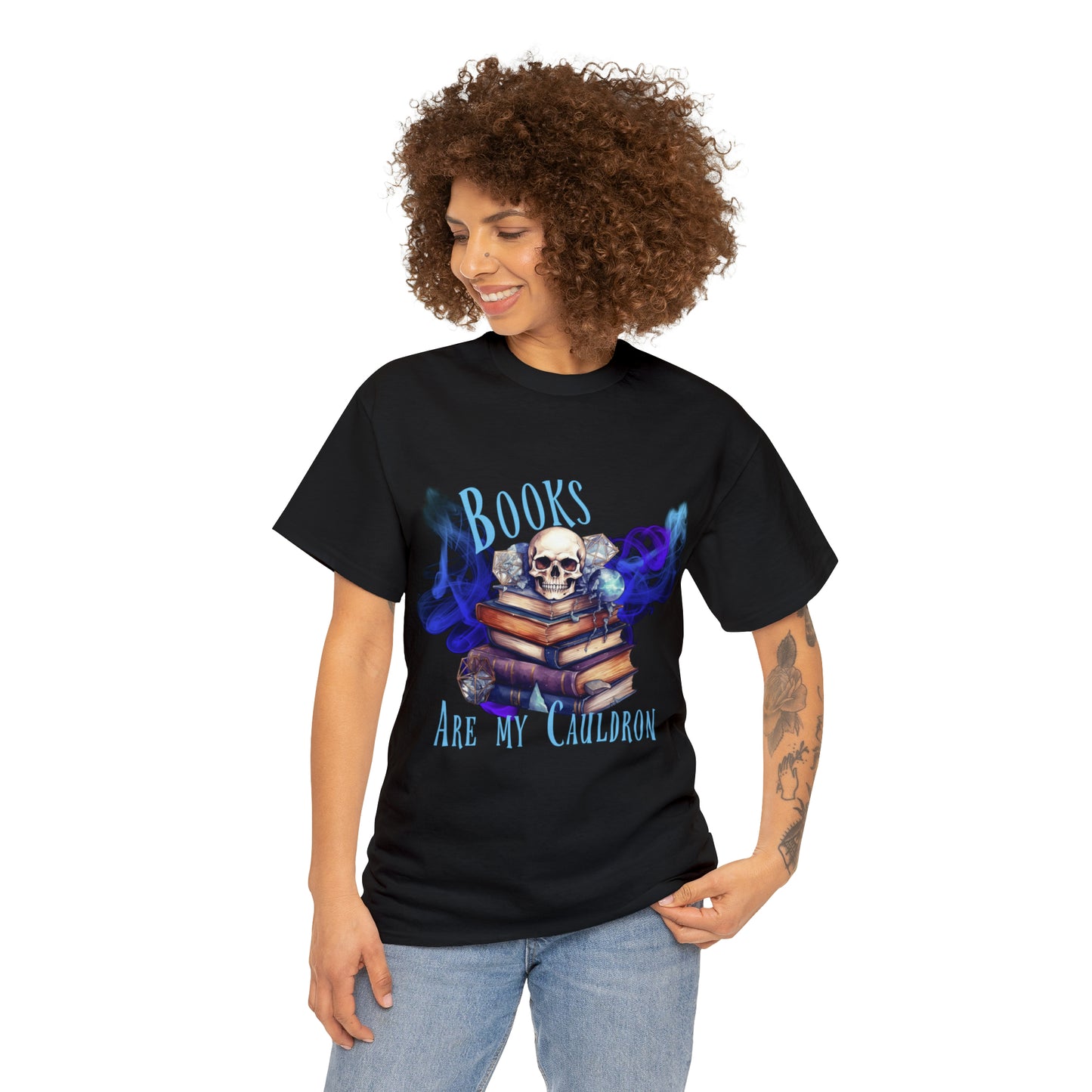 Books are my Cauldron - Unisex Heavy Cotton Tee