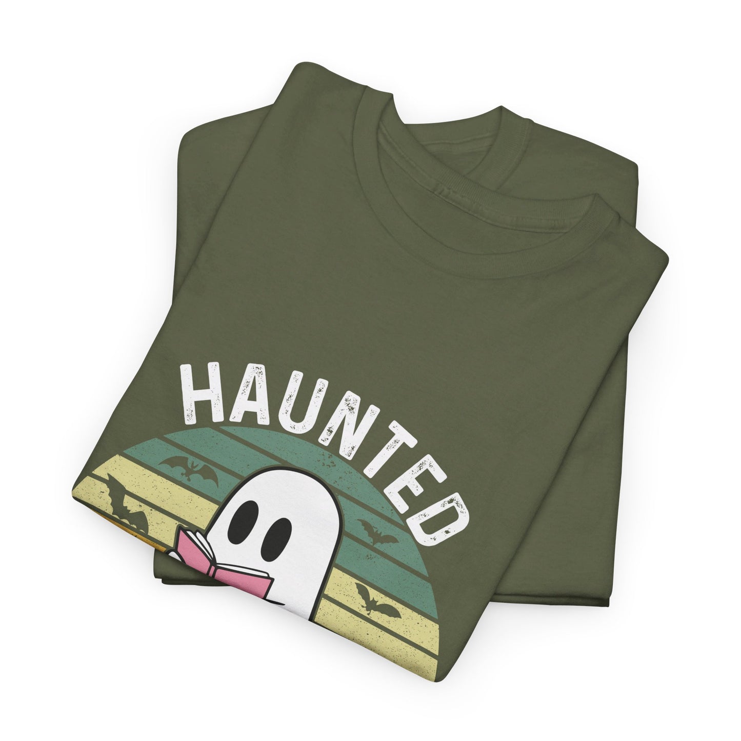 Haunted TBR - Unisex Heavy Cotton Tee