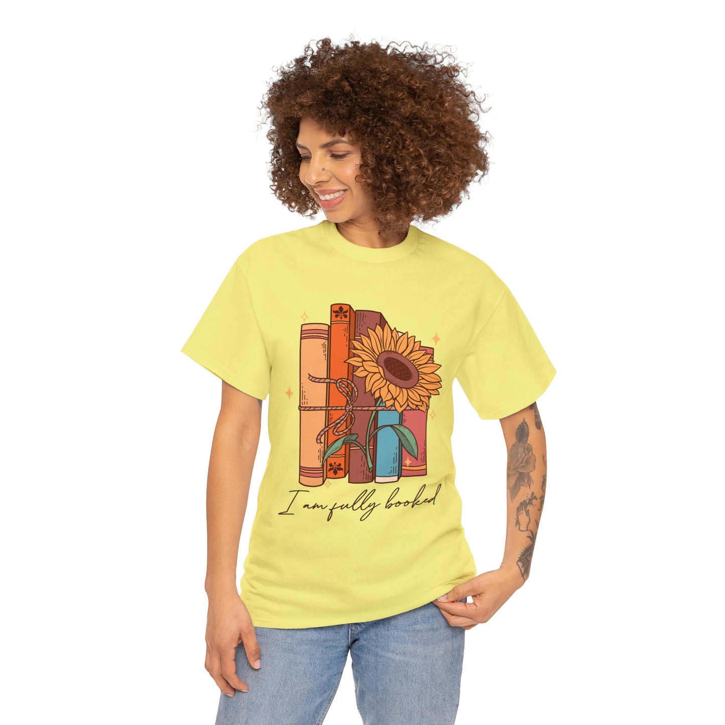 I am Fully Booked - Unisex Heavy Cotton Tee