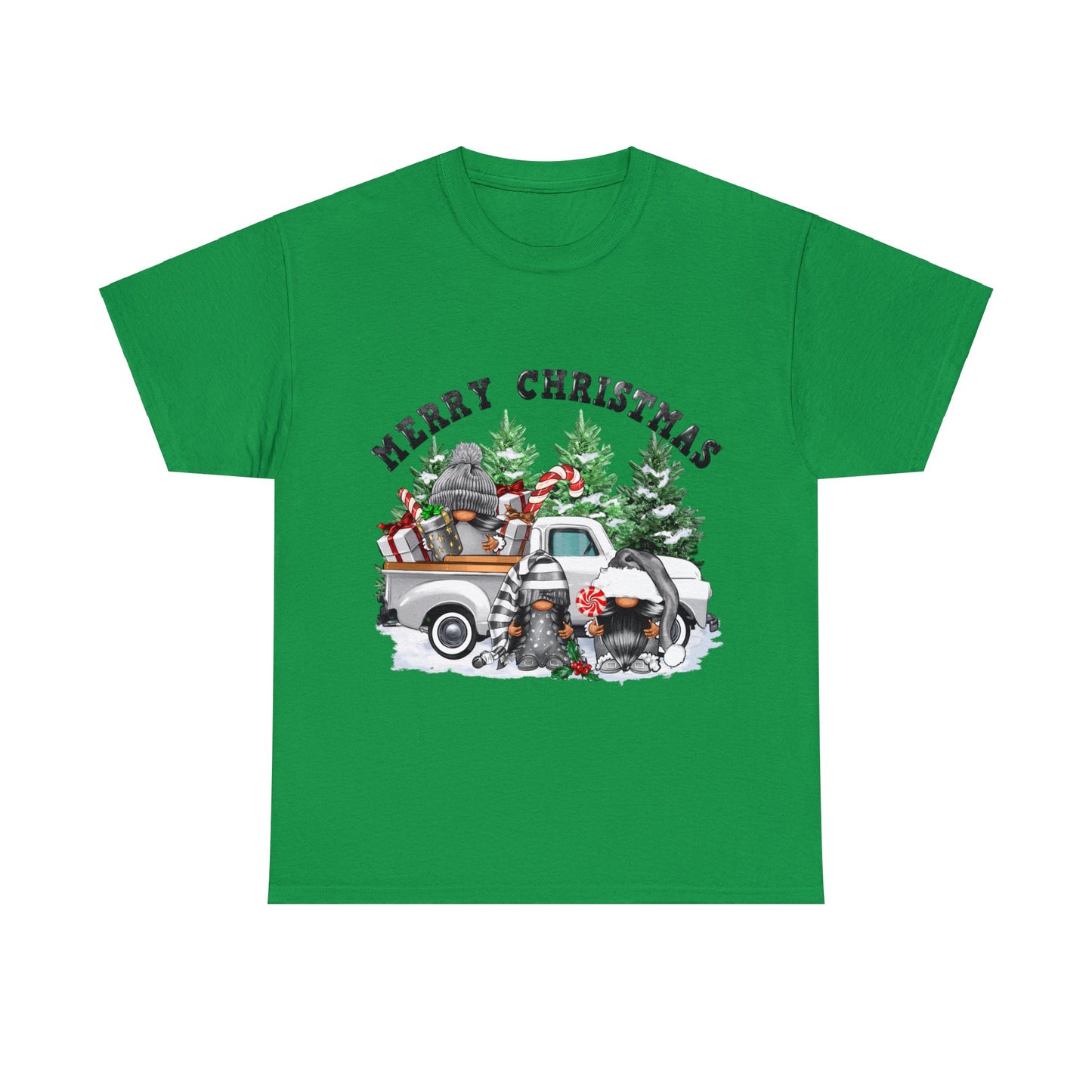 Gnome Christmas - Unisex Heavy Cotton Tee