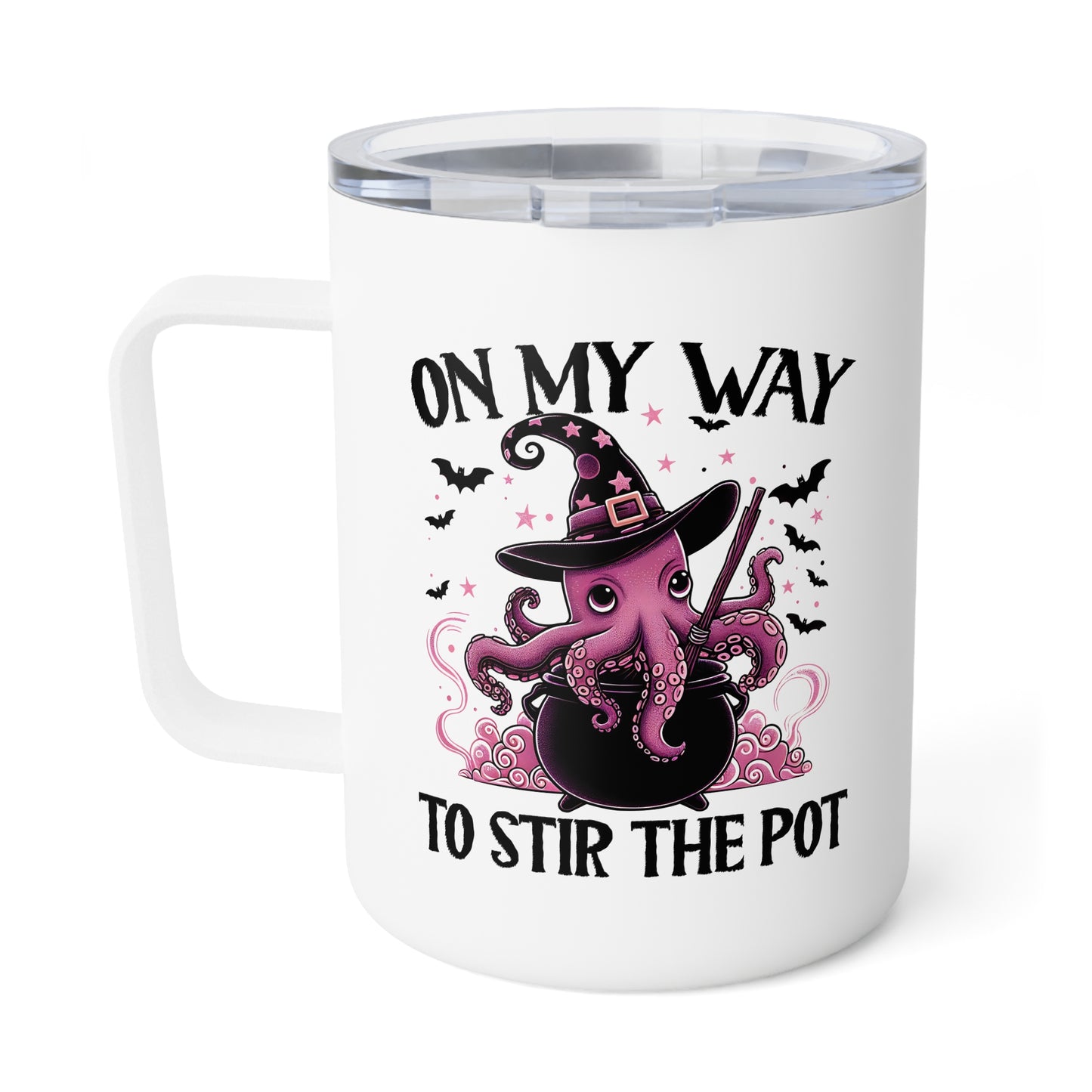 Stirring the Pot - Insulated Coffee Mug, 10oz