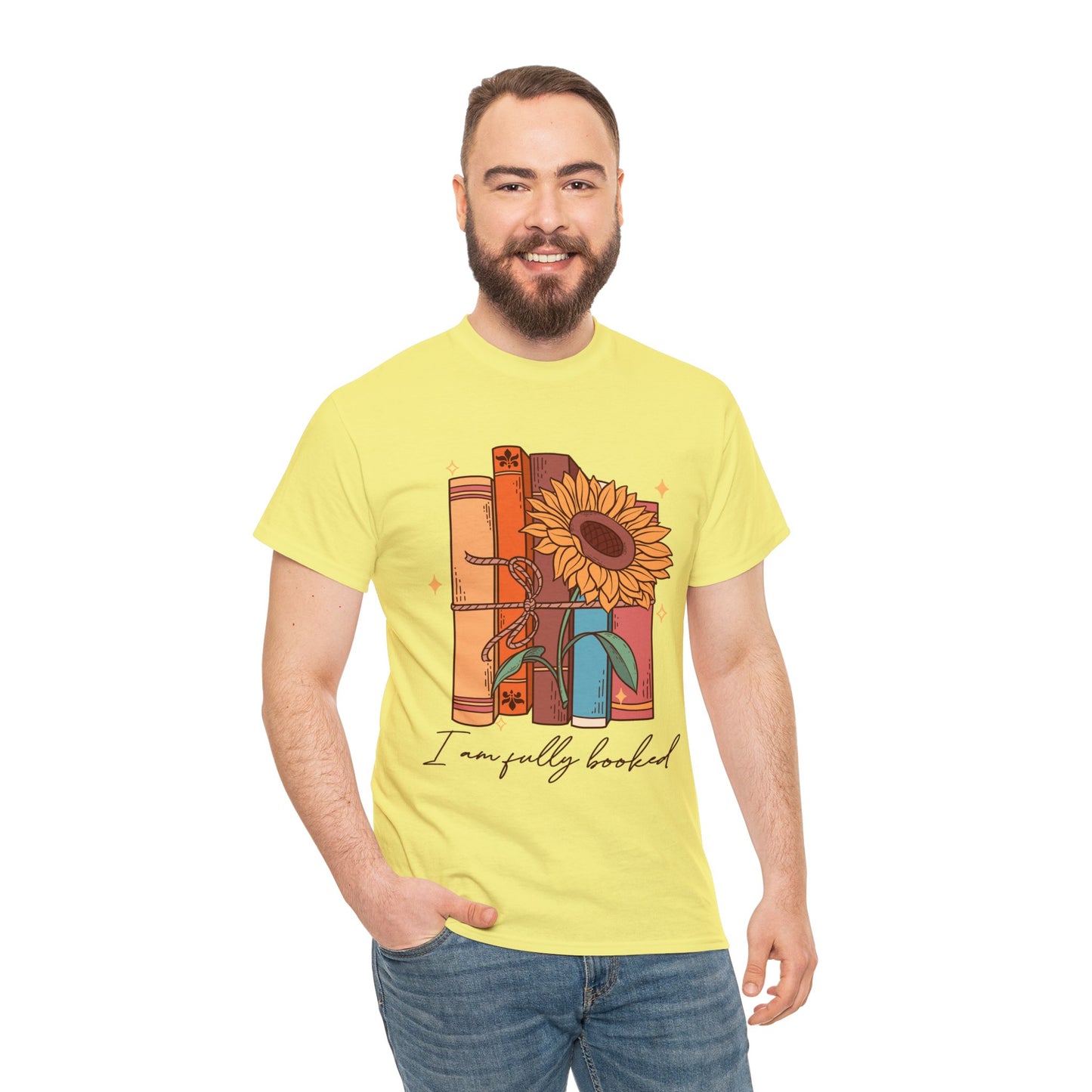 I am Fully Booked - Unisex Heavy Cotton Tee