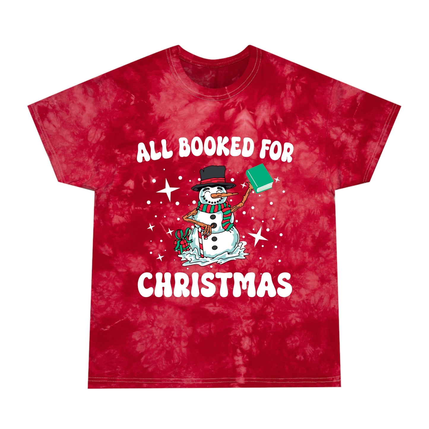 All Booked - Tie-Dye Tee, Crystal