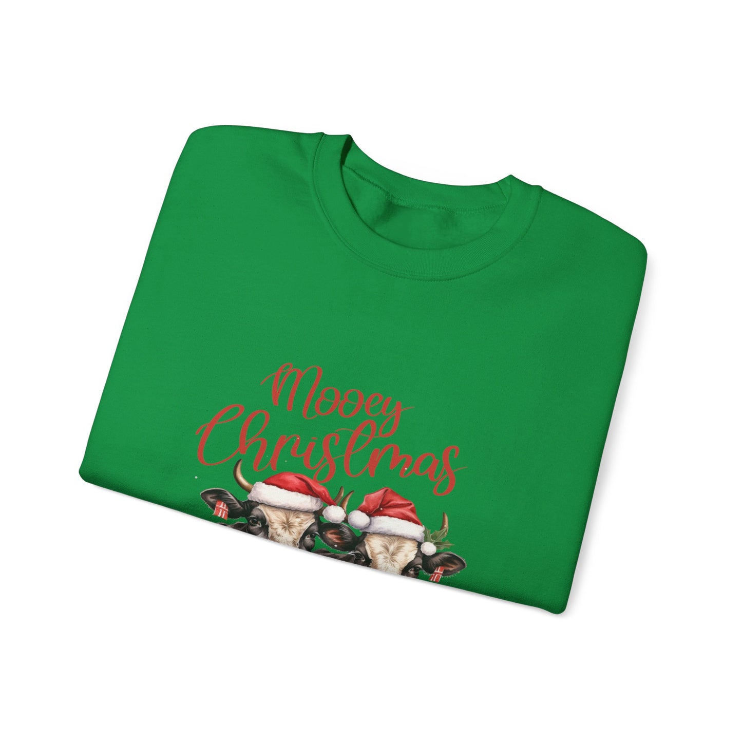 Mooey Christmas - Unisex Heavy Blend™ Crewneck Sweatshirt