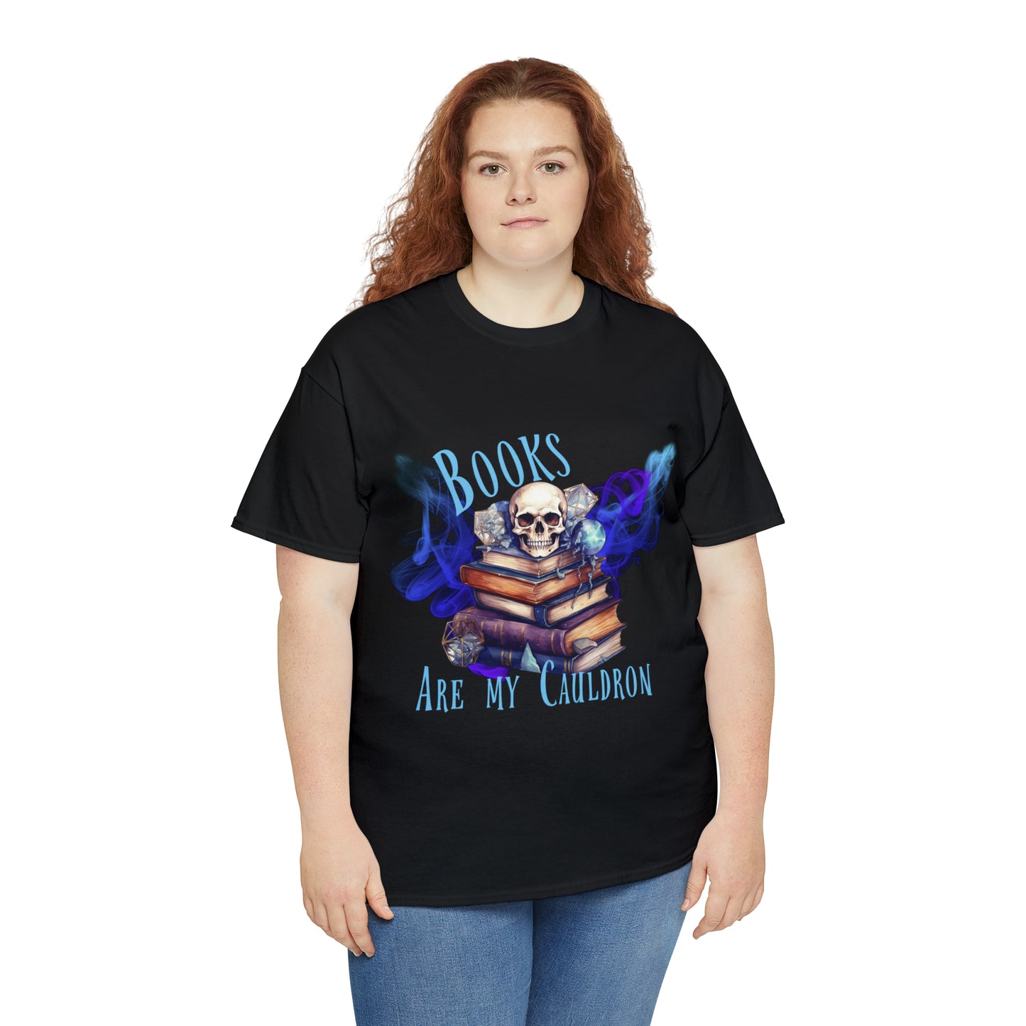Books are my Cauldron - Unisex Heavy Cotton Tee