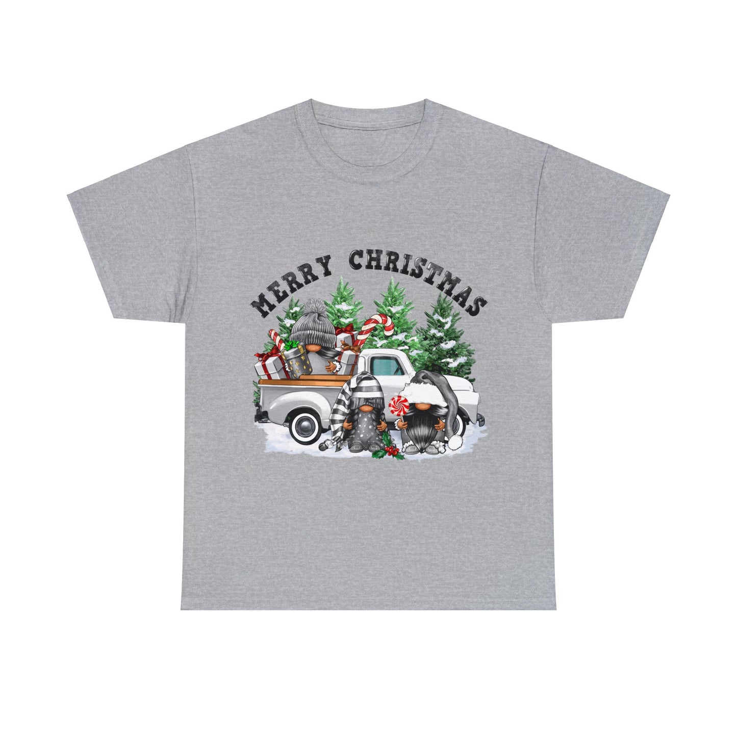 Gnome Christmas - Unisex Heavy Cotton Tee