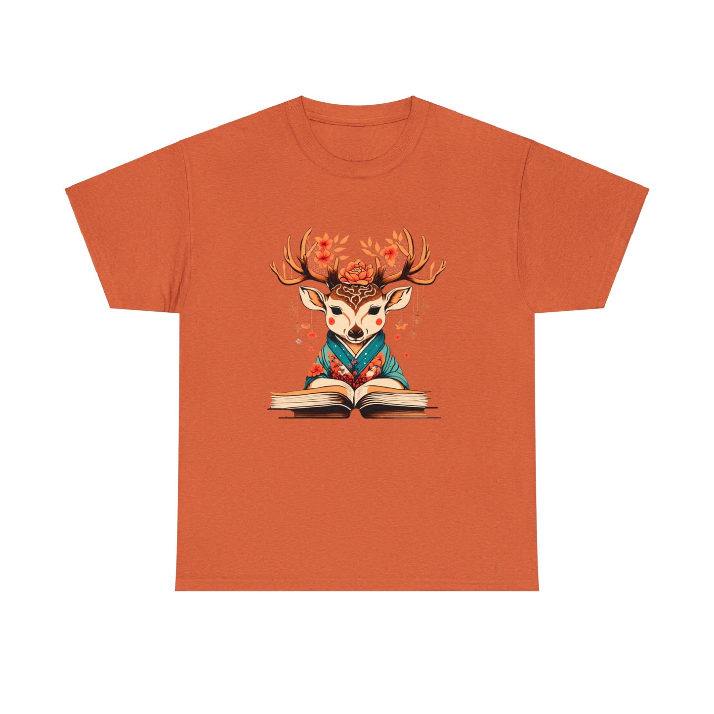 Merry Deer - Unisex Heavy Cotton Tee