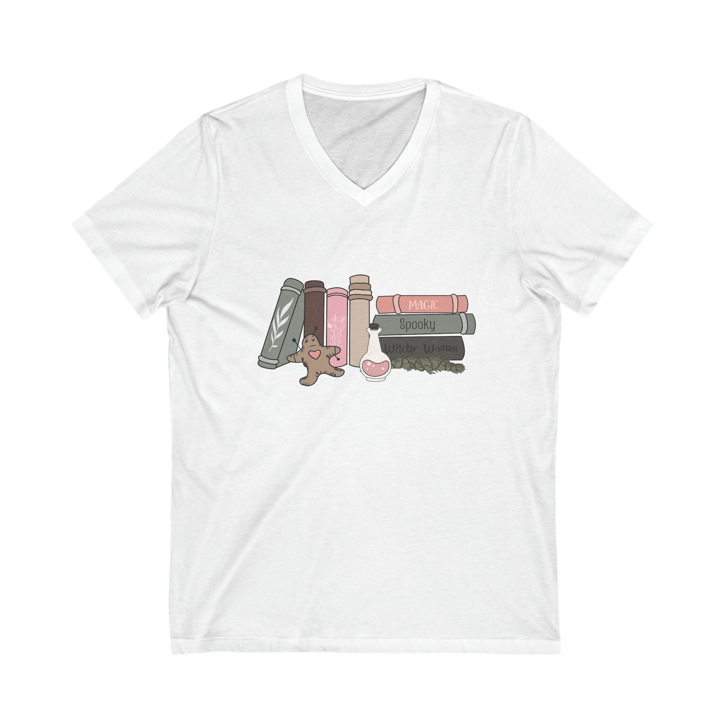 Books & Potion V-Neck Tee
