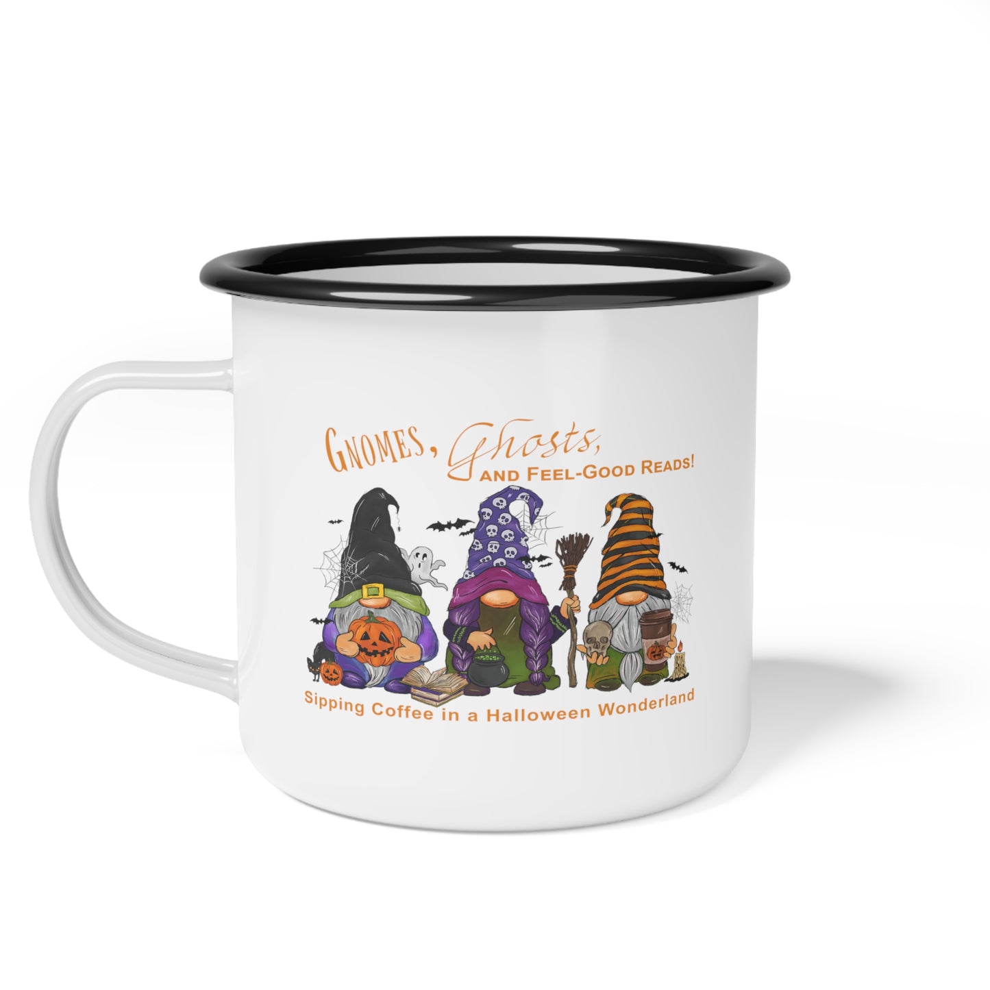 Gnomes & Ghosts - Enamel Camp Cup