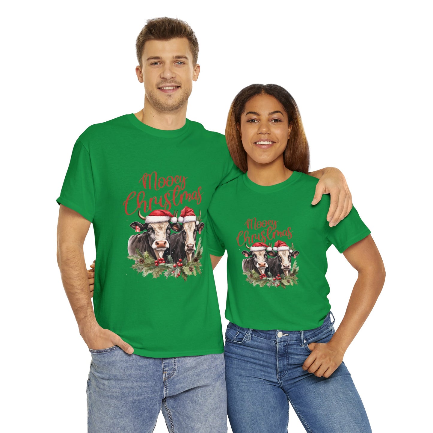 Mooey Christmas - Unisex Heavy Cotton Tee