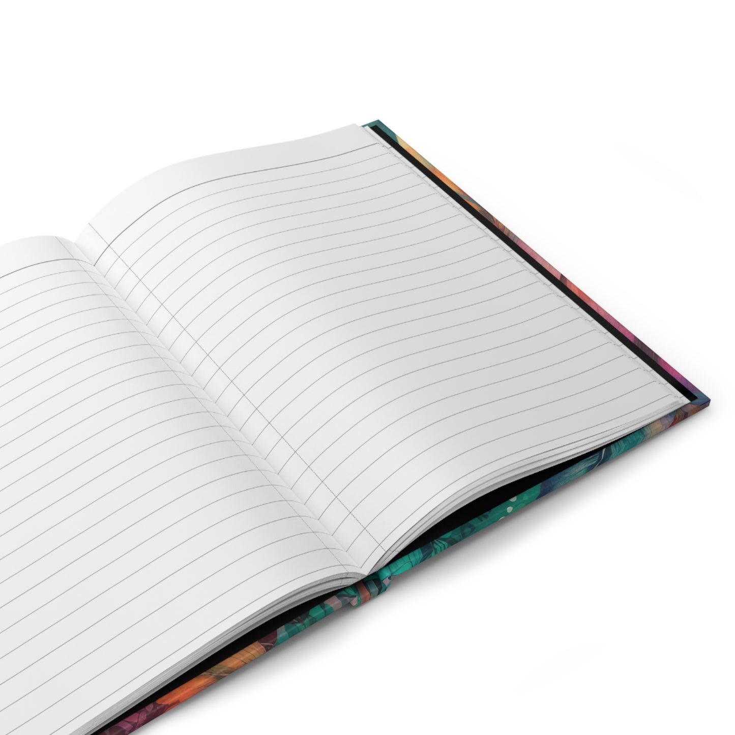 Bohemian Watercolor01- Hardcover Journal Matte