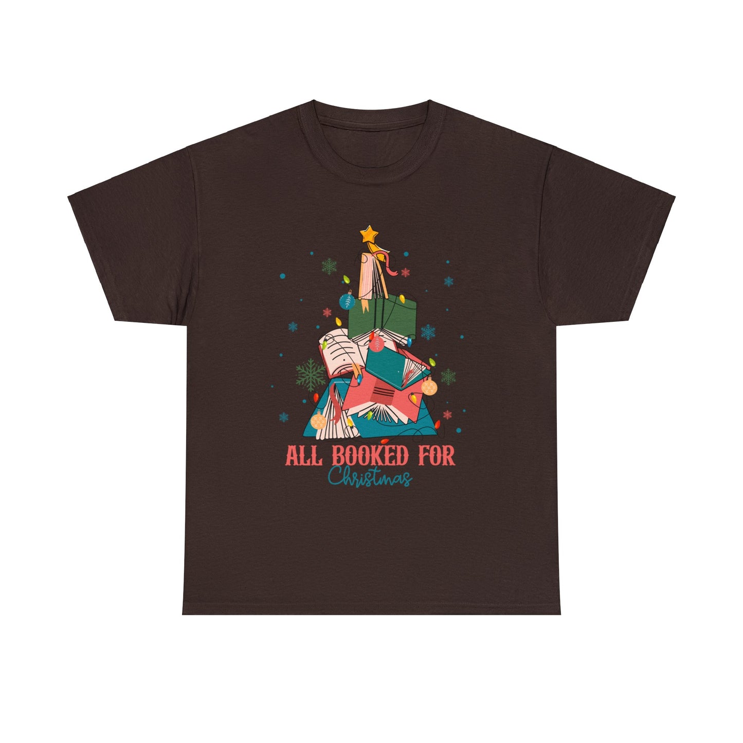 Booked for Christmas - Unisex Heavy Cotton Tee
