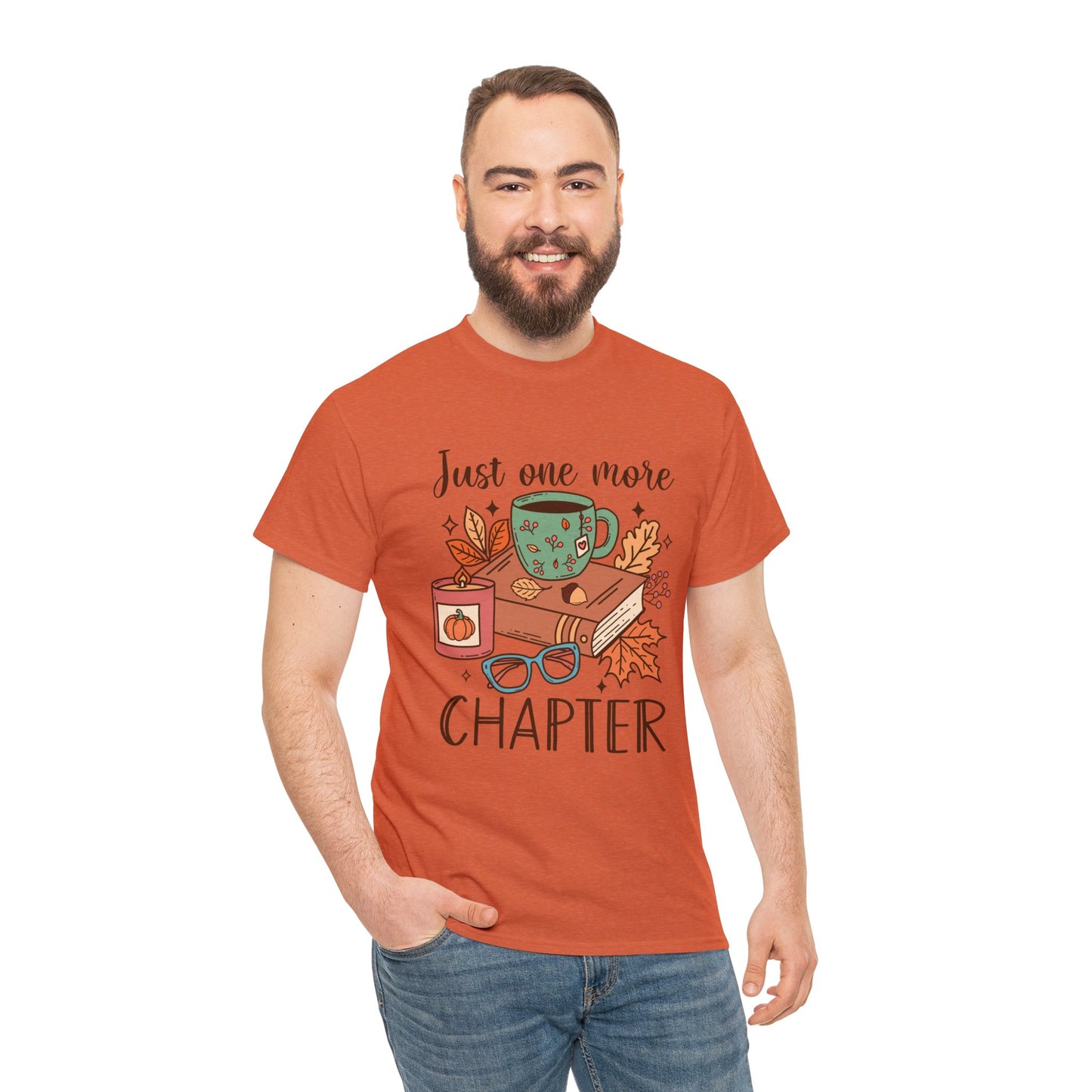 Just One More Chapter - Unisex Heavy Cotton Tee