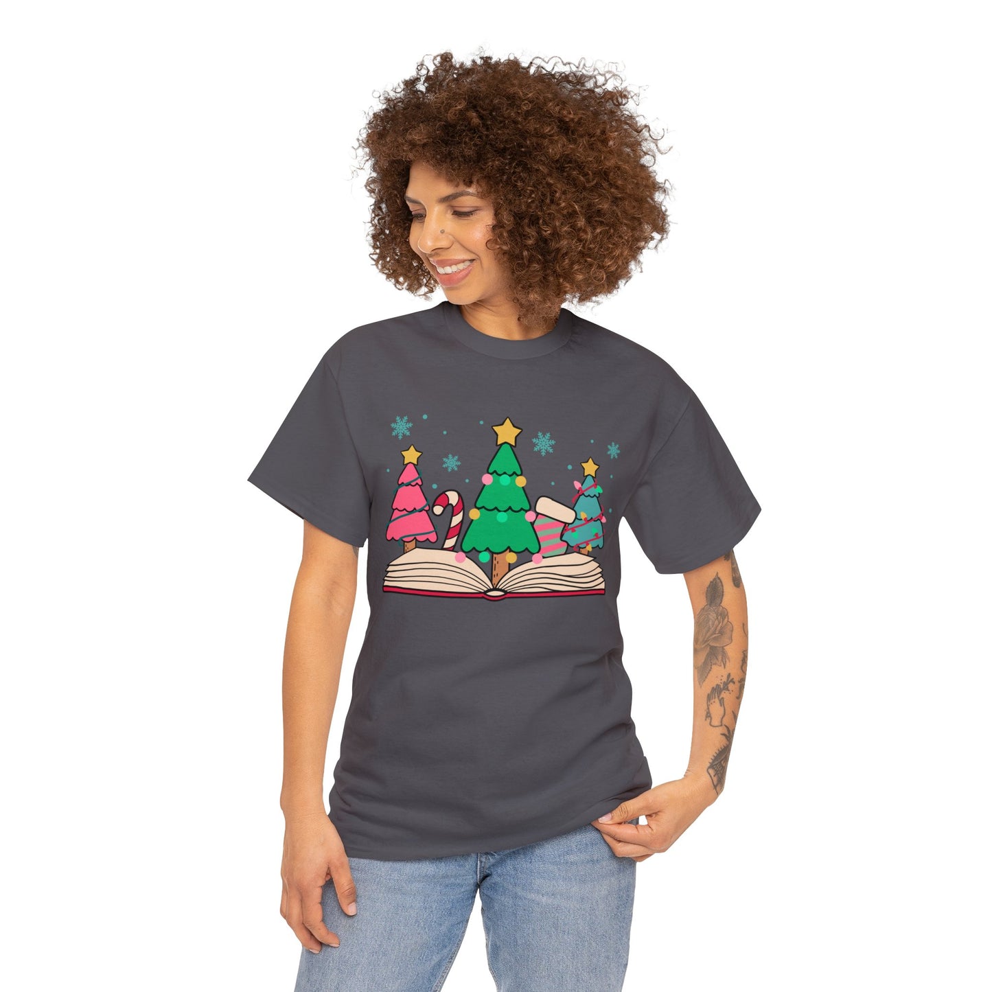Christmas Trees - Unisex Heavy Cotton Tee