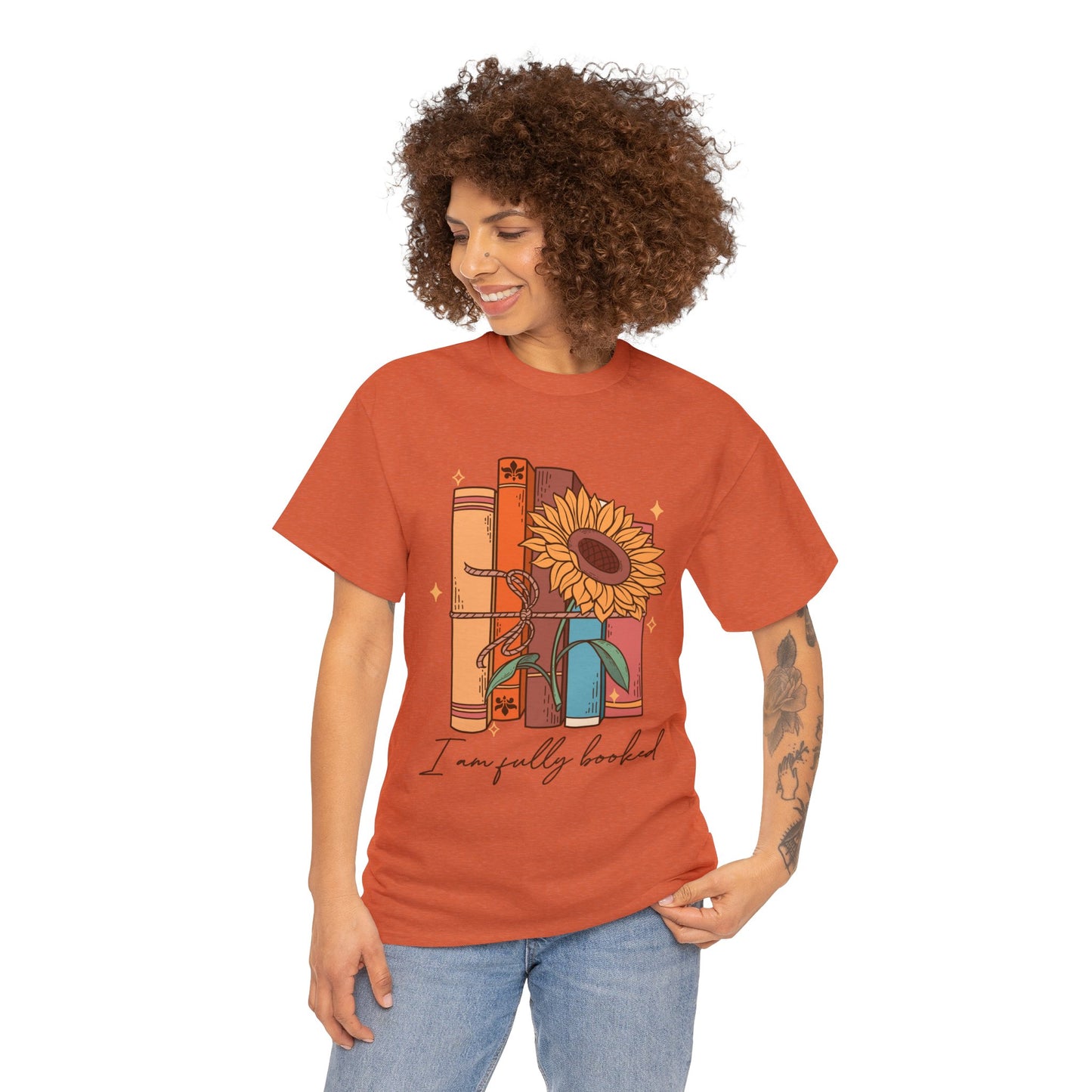 I am Fully Booked - Unisex Heavy Cotton Tee