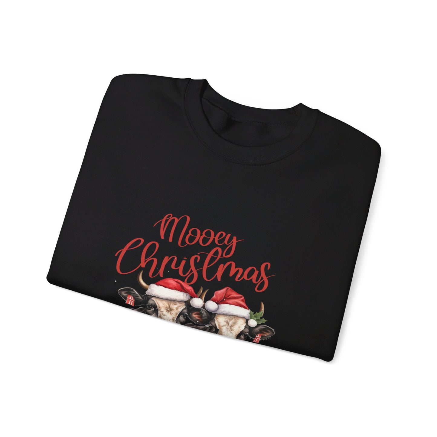 Mooey Christmas - Unisex Heavy Blend™ Crewneck Sweatshirt