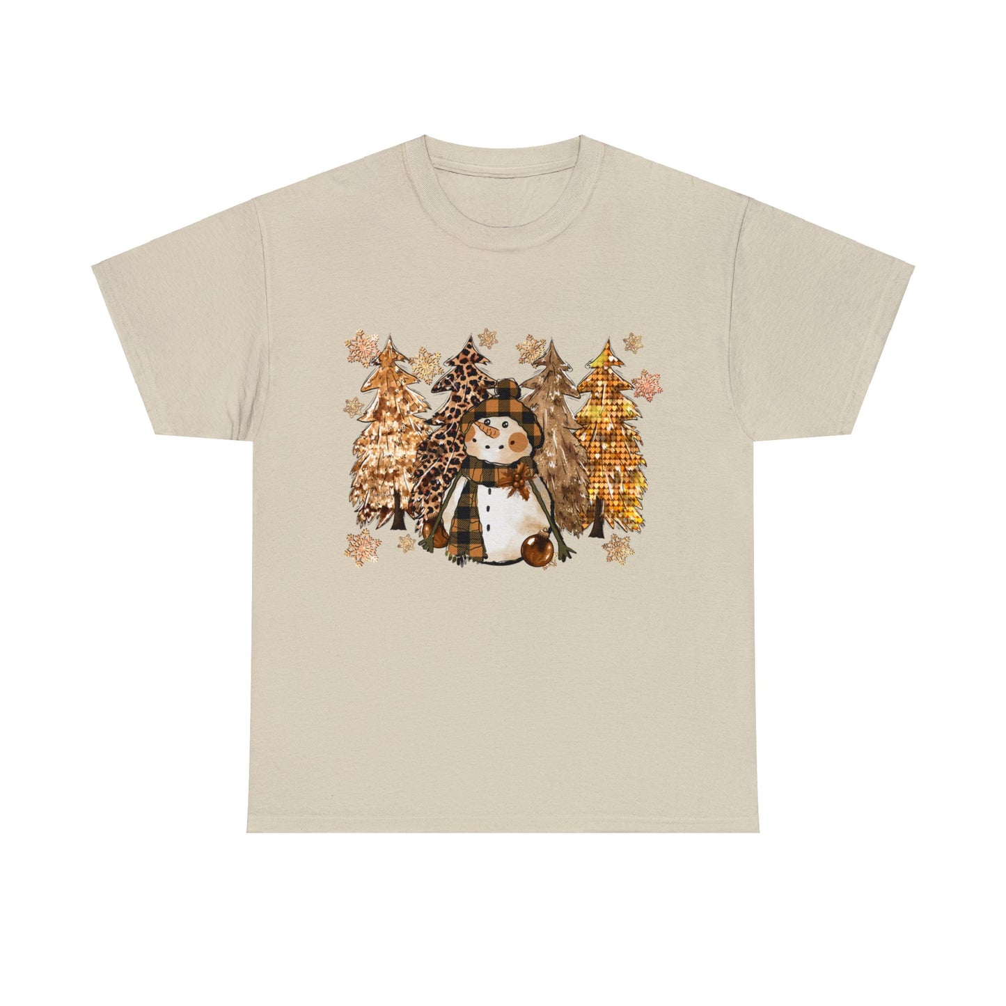 Snowman - Unisex Heavy Cotton Tee