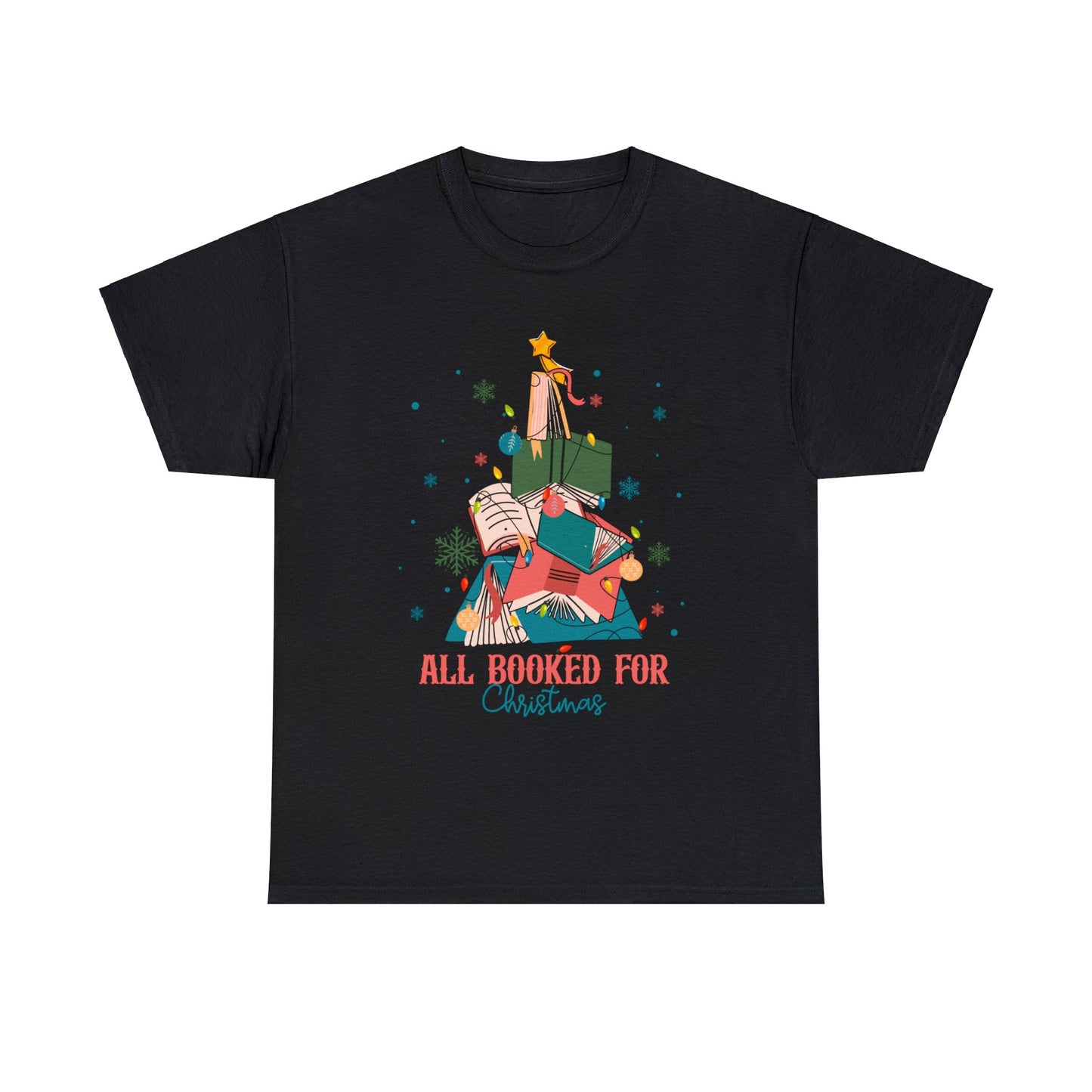 Booked for Christmas - Unisex Heavy Cotton Tee