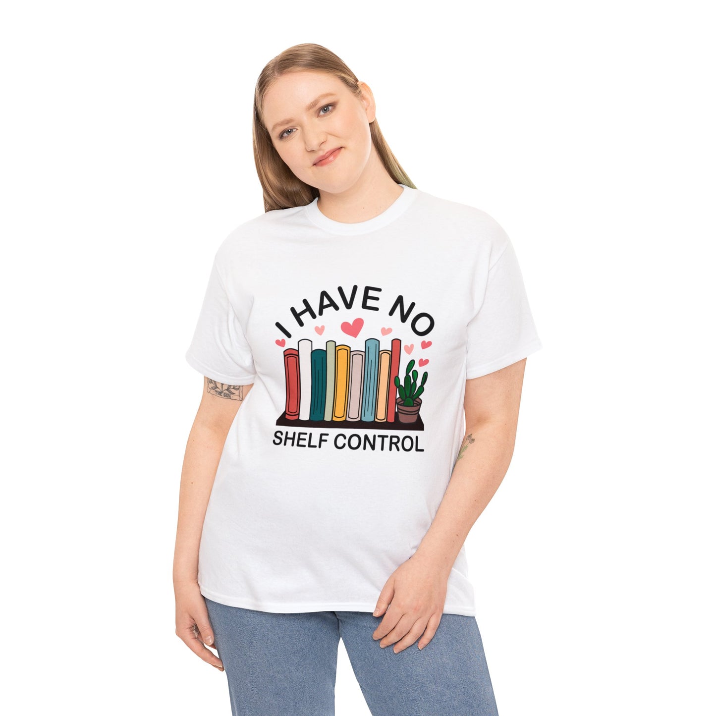 No Shelf Control - Unisex Heavy Cotton Tee