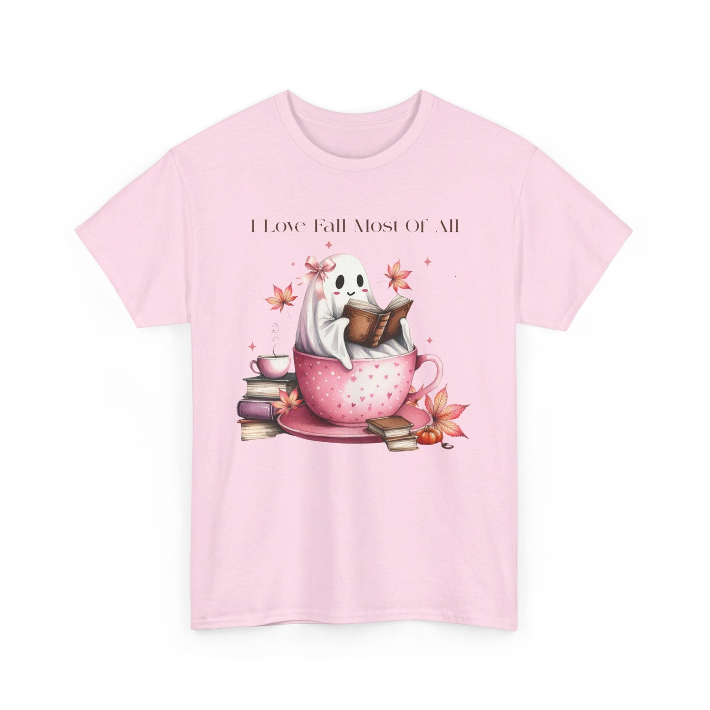 Tea Cup Boo - Unisex Heavy Cotton Tee