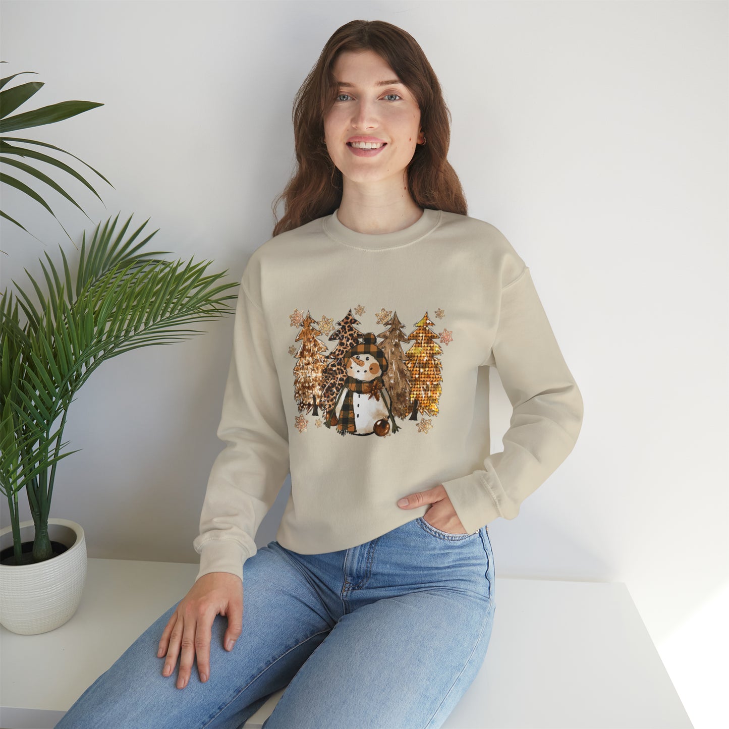 Snowman - Unisex Heavy Blend™ Crewneck Sweatshirt