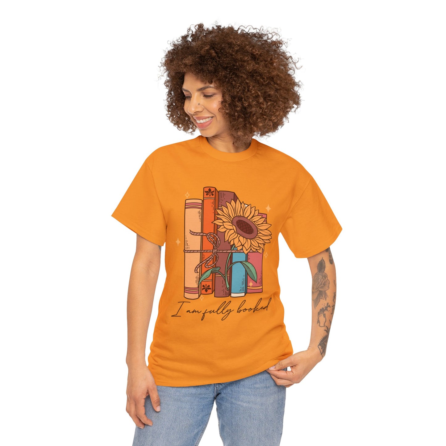 I am Fully Booked - Unisex Heavy Cotton Tee