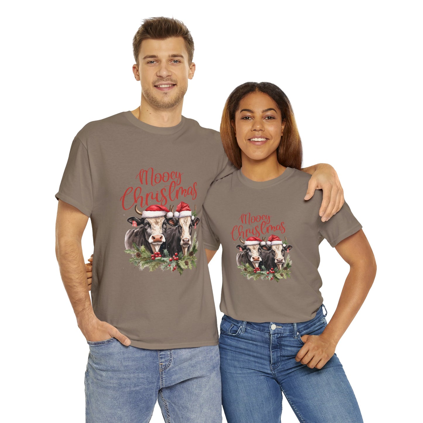 Mooey Christmas - Unisex Heavy Cotton Tee