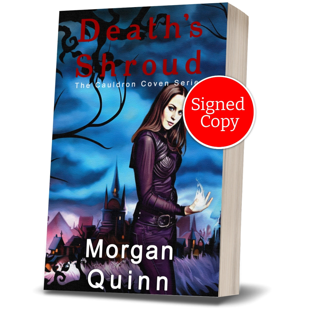 The Cauldron Coven ~ Book 1 ~ Death's Shroud ~ Signed Paperback