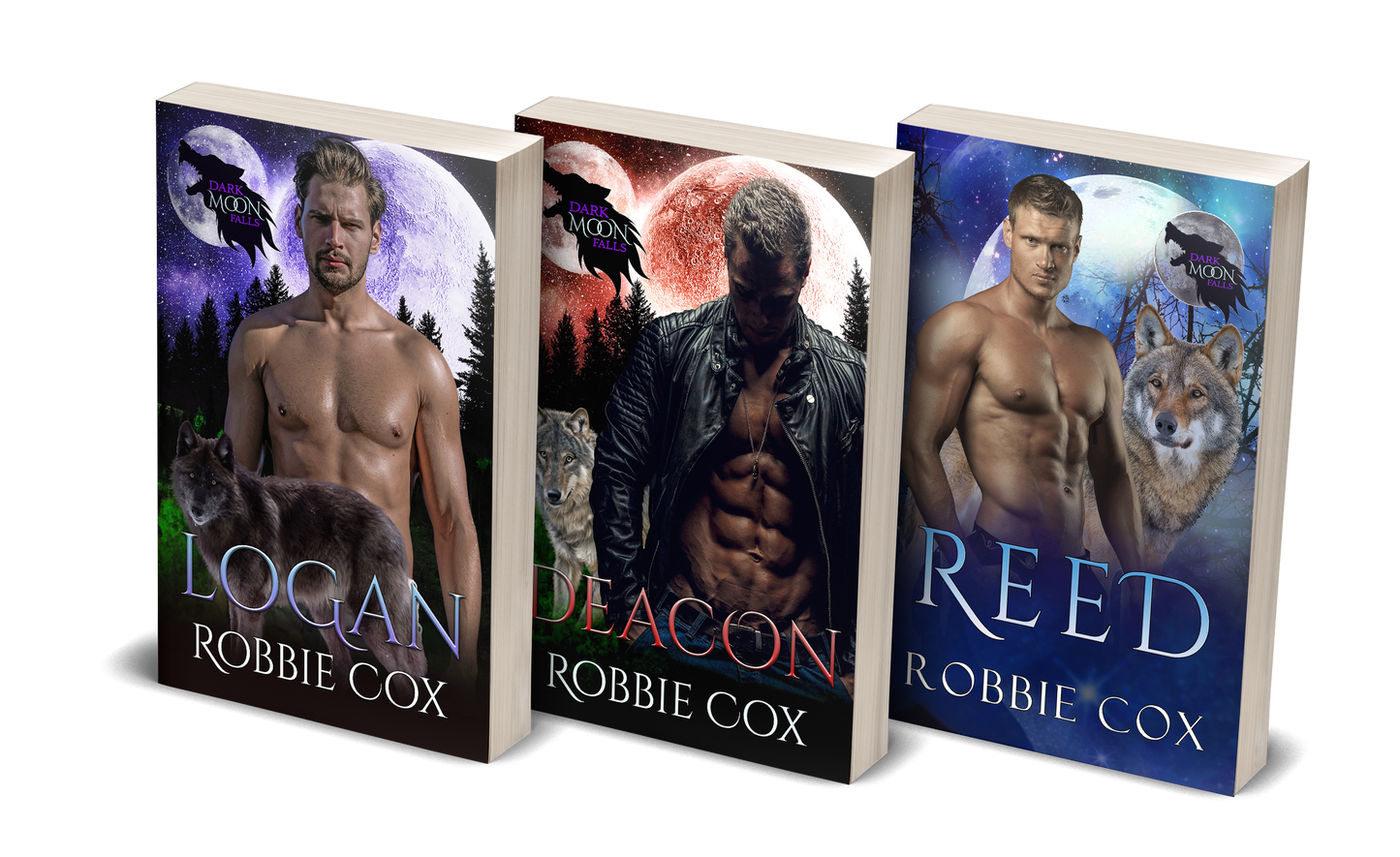 Dark Moon Falls Series - Bulk Signed Copies - Free Shipping