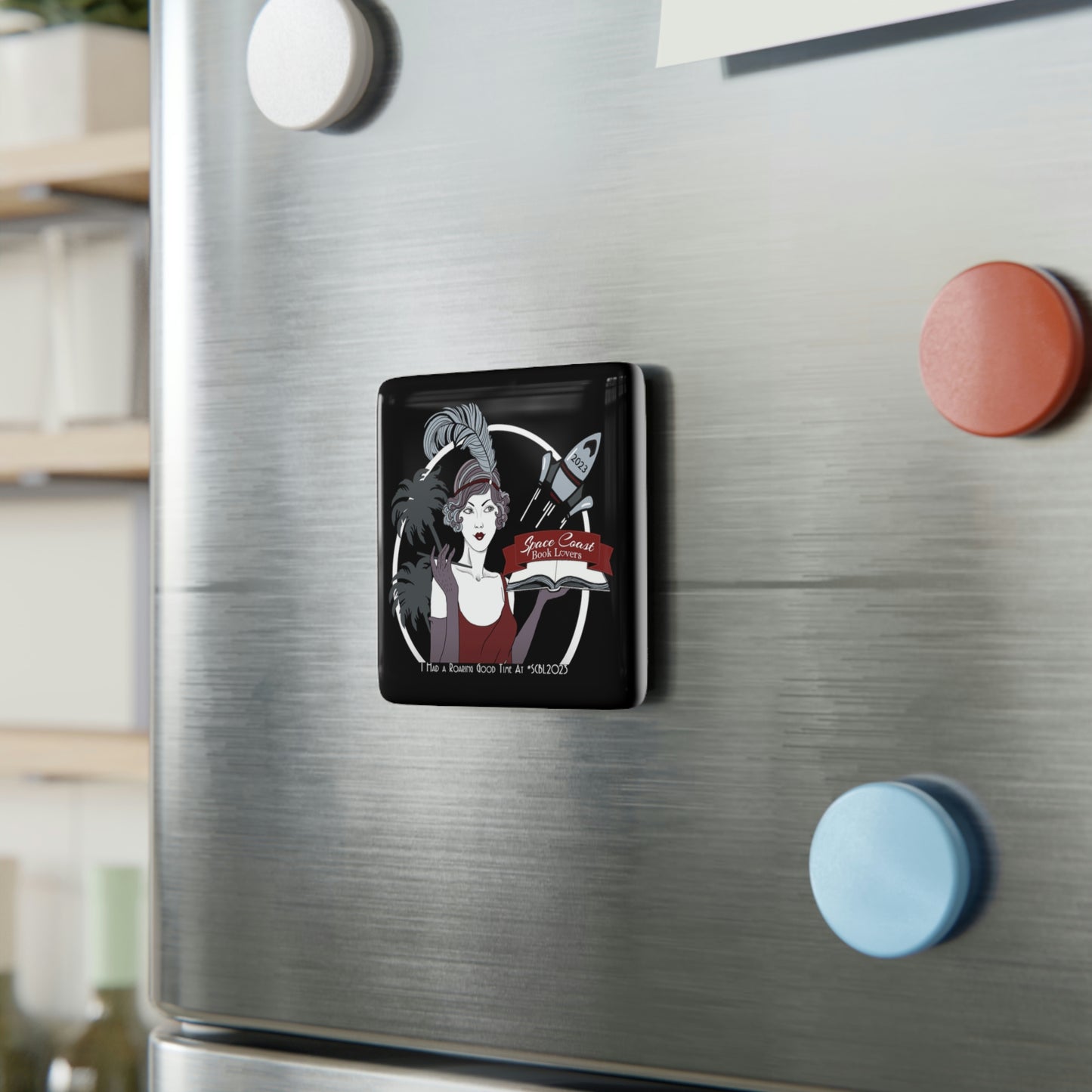 #SCBL2023 Porcelain Magnet, Square