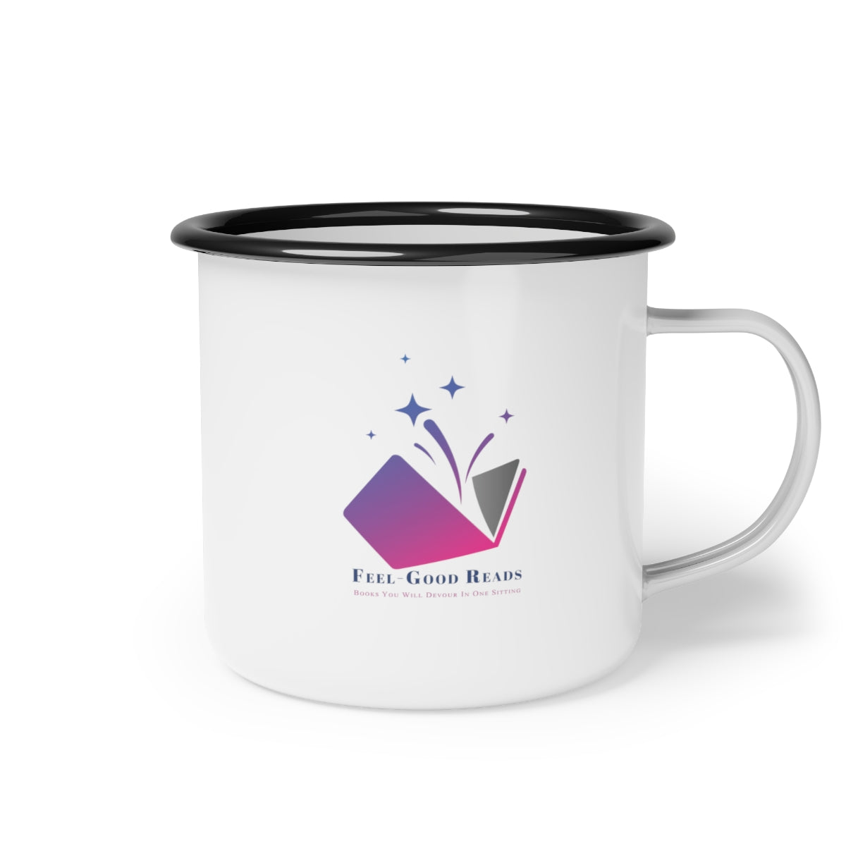 Feel-Good Reads Enamel Mug