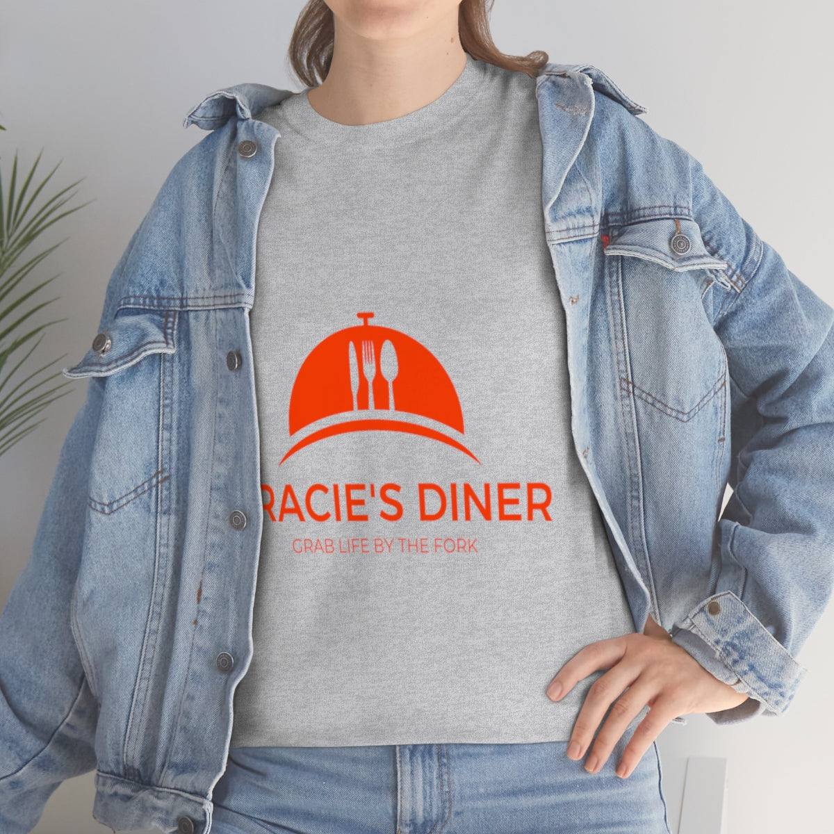 Gracie's Diner Unisex Heavy Cotton Tee