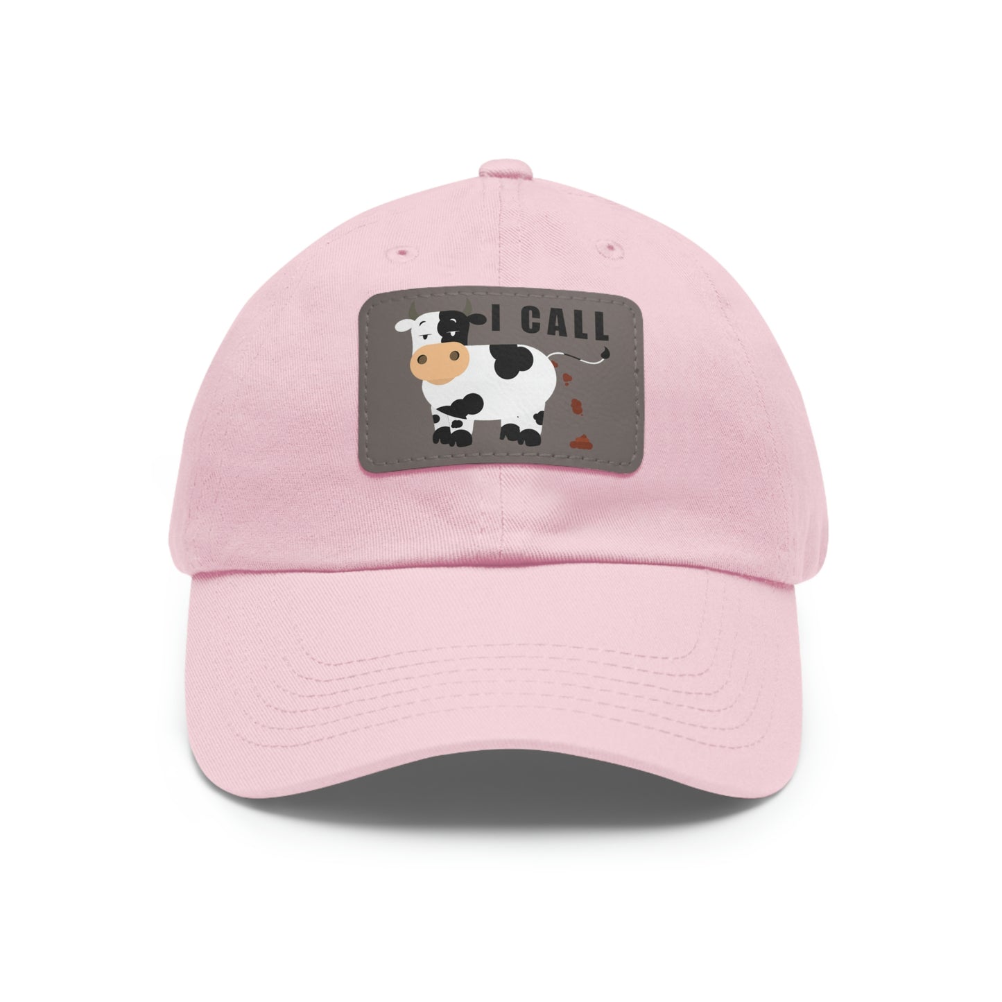 I Call Bullsh*t! Hat with Leather Patch (Rectangle)