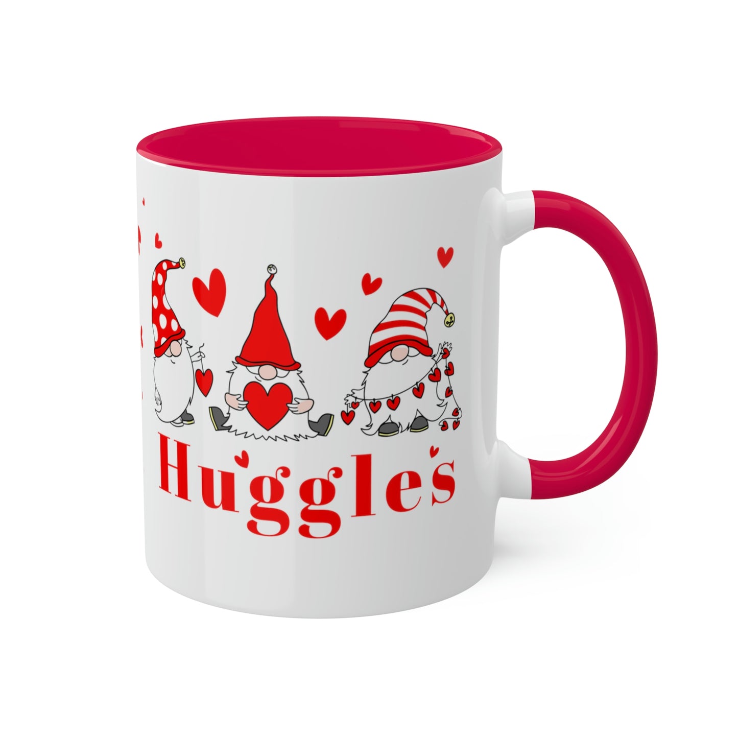 Gnomes Huggles - Colorful Mugs, 11oz