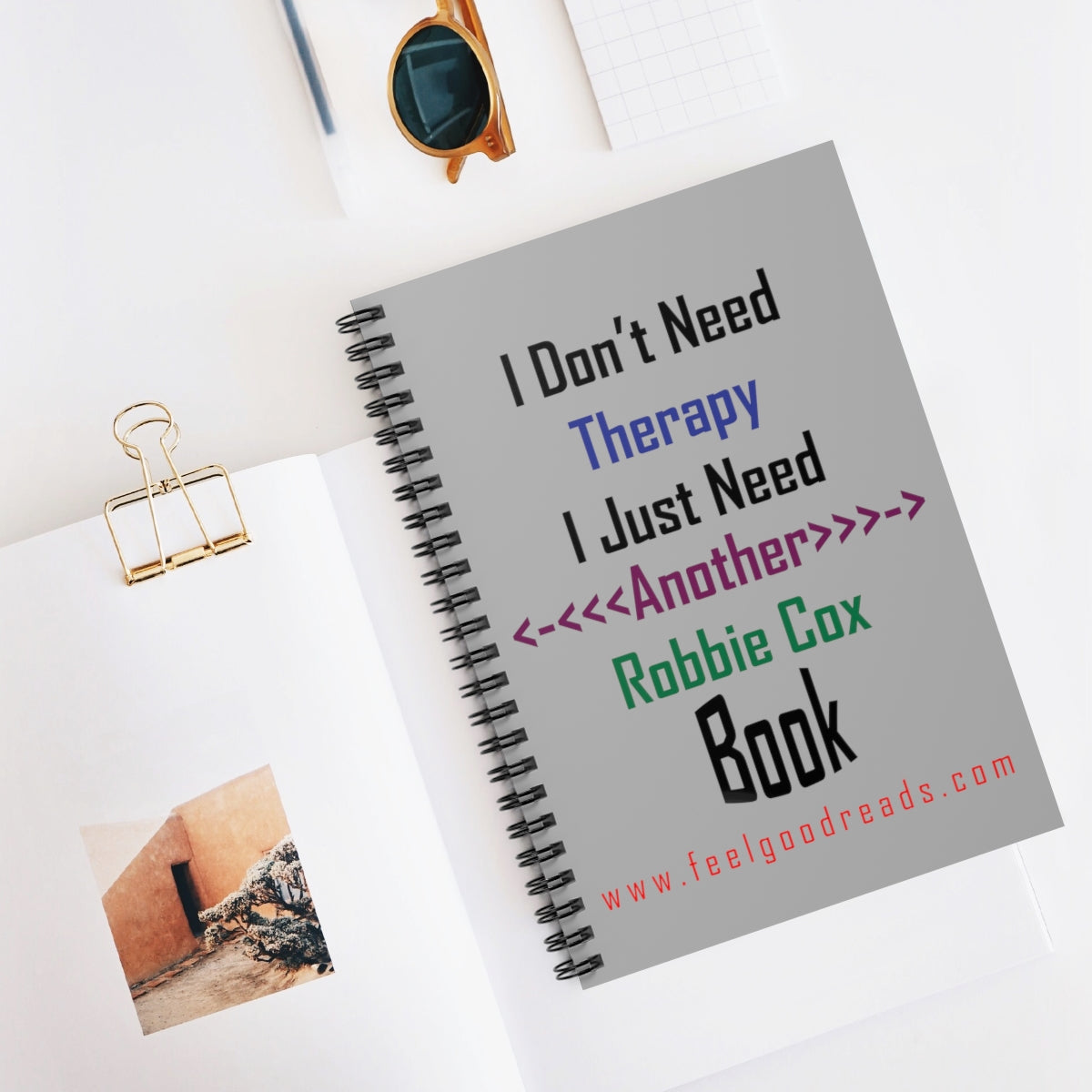 Therapy Spiral Notebook - Ruled Line