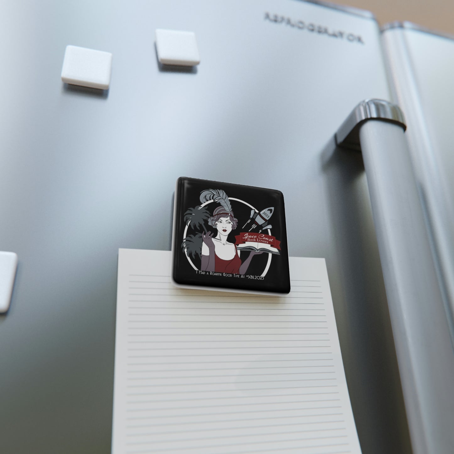 #SCBL2023 Porcelain Magnet, Square