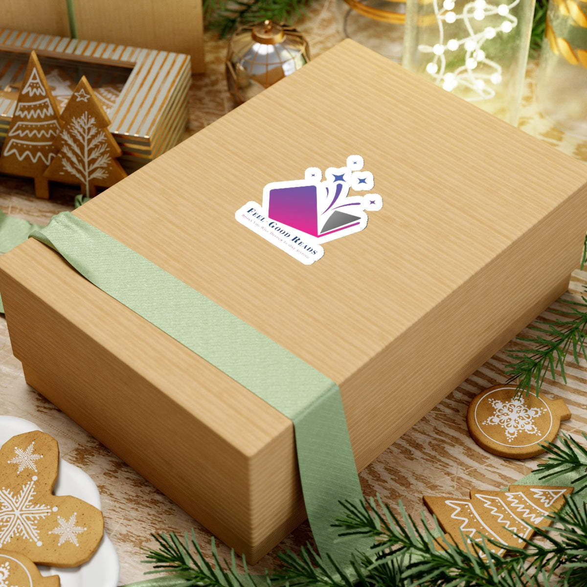 Feel-Good Reads Kiss-Cut Stickers