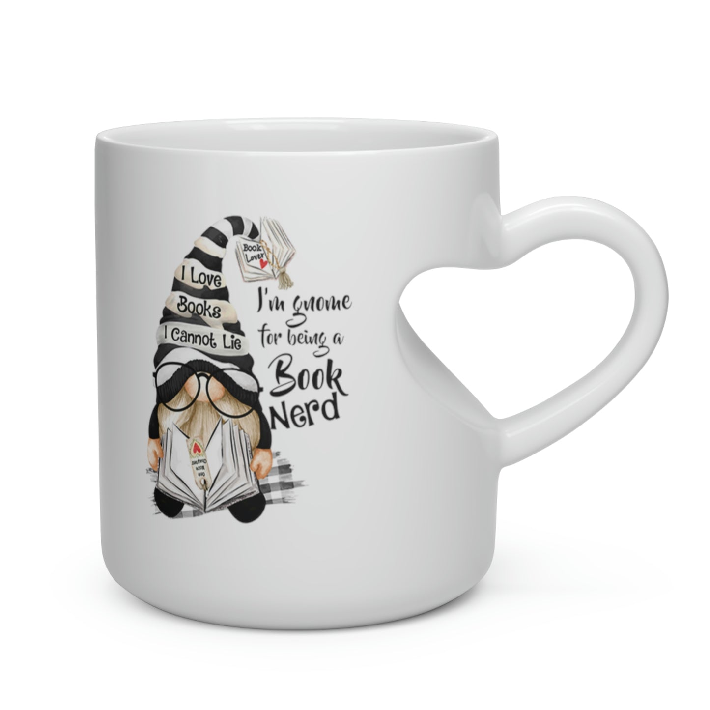 Gnome Heart Shape Mug