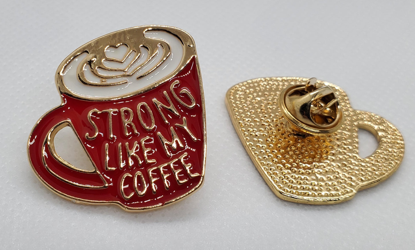 Cartoon Coffee Pin - FREE Shipping